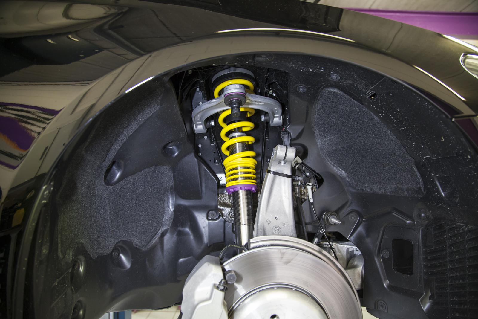 KW Coilover suspension V3 inox (incl. deactivation for electronic dampers) BMW 5 (G30, F90) 09/2016- (352200BY)