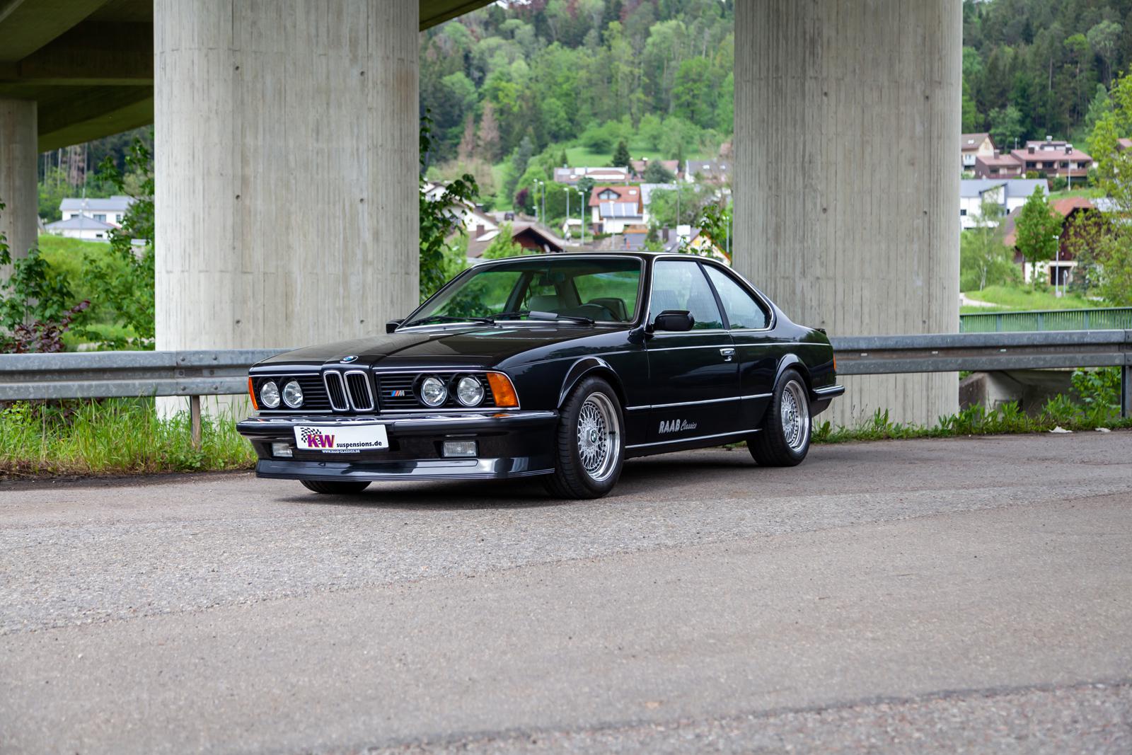 KW Coilover suspension V3 (Modification of the fa strut housing) for BMW Series 6 E24