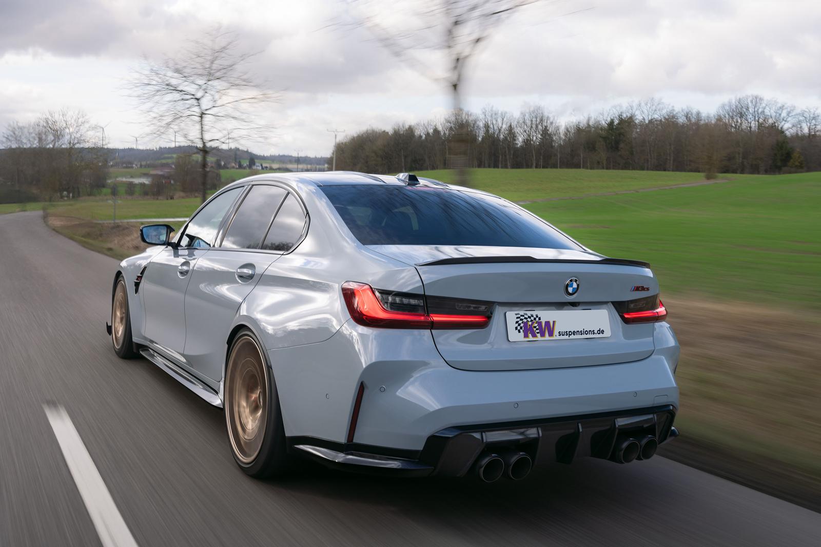 KW Coilover suspension V5 Clubsport incl. top mounts (incl. deactivation for electronic dampers) for BMW Series 3 (G20, G80) G3L 11/2018-