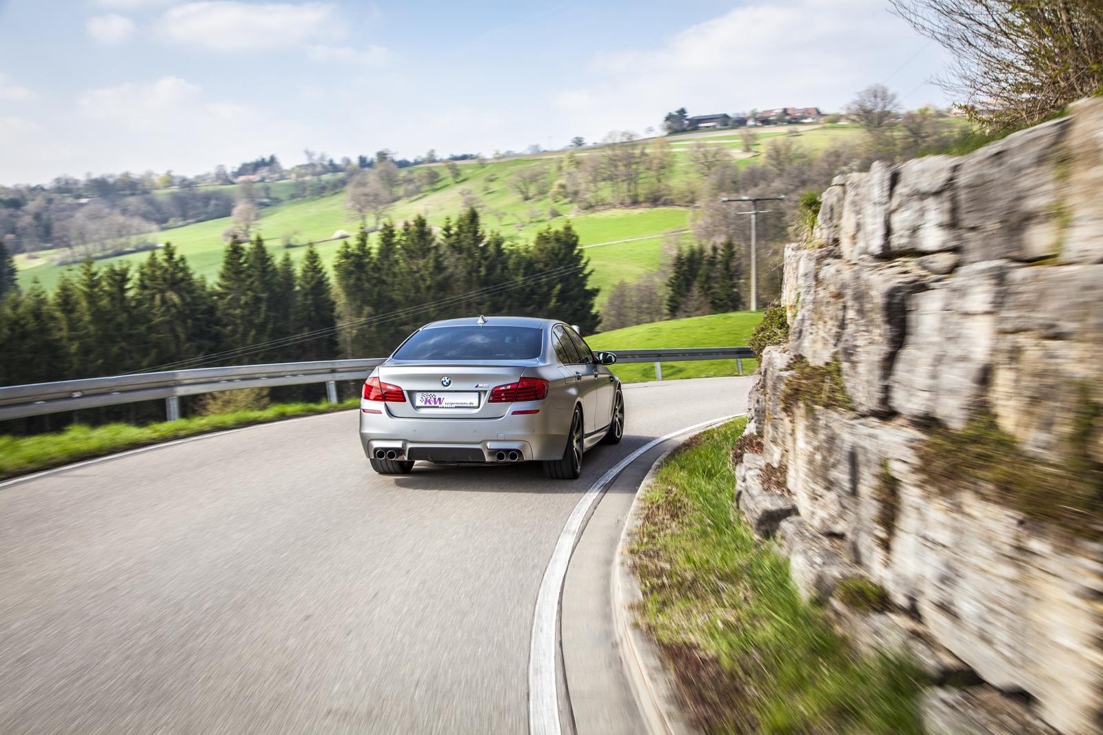 KW Coilover suspension V3 inox (incl. deactivation for electronic dampers) BMW 5 (F10) 01/2009-10/2016 (35220098)