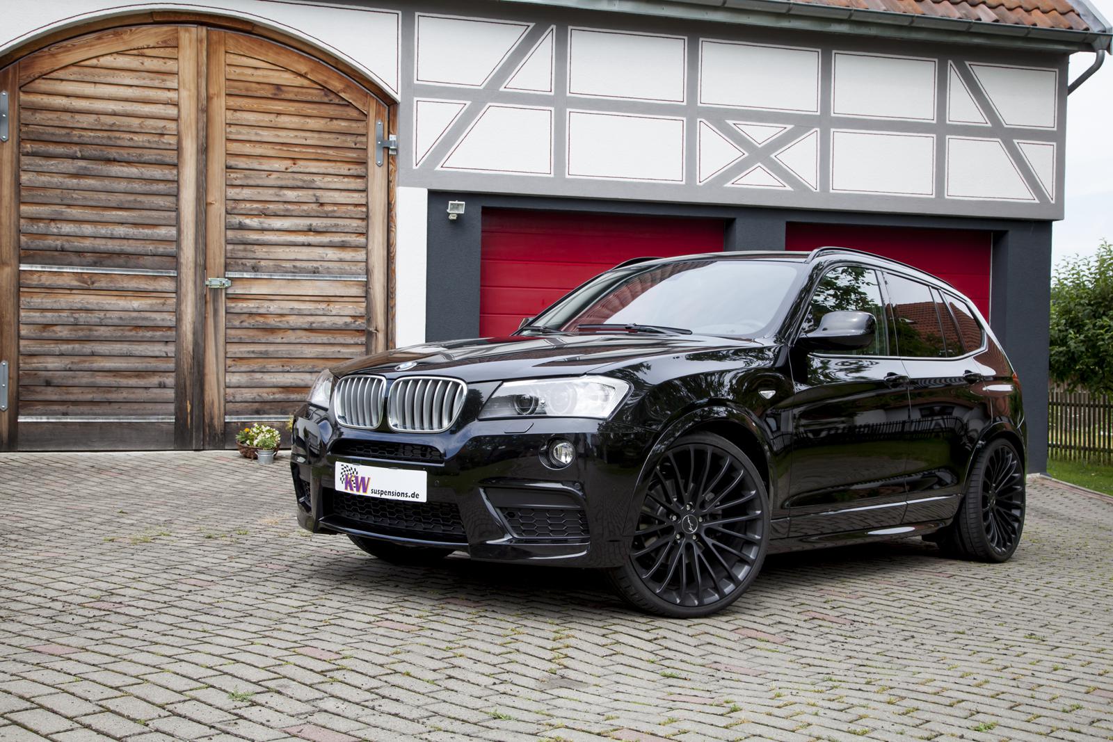 KW DDC - Plug & Play coilovers inox BMW X3 (F25) 09/2010-08/2017