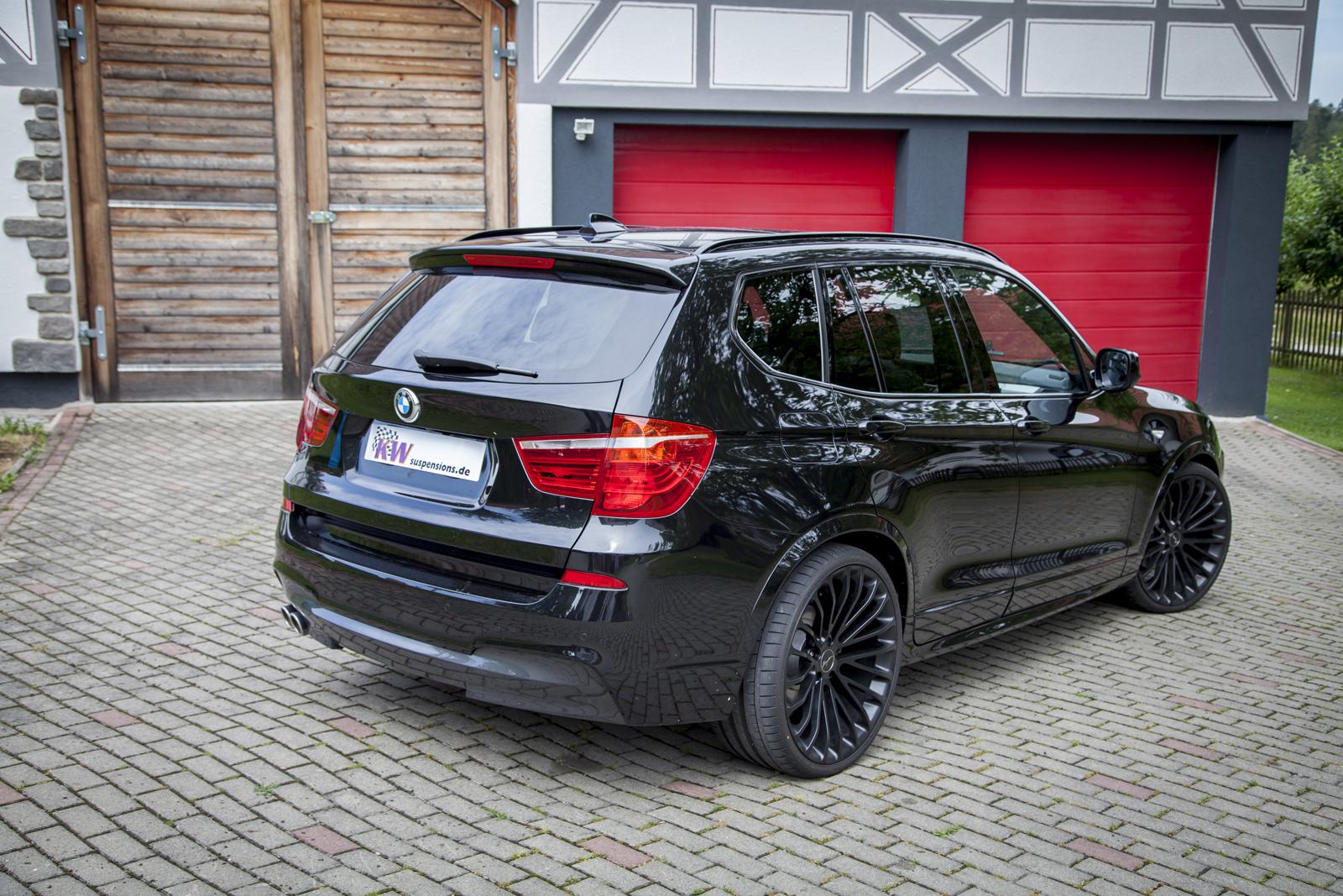 KW DDC - Plug & Play coilovers inox BMW X3 (F25) 09/2010-08/2017