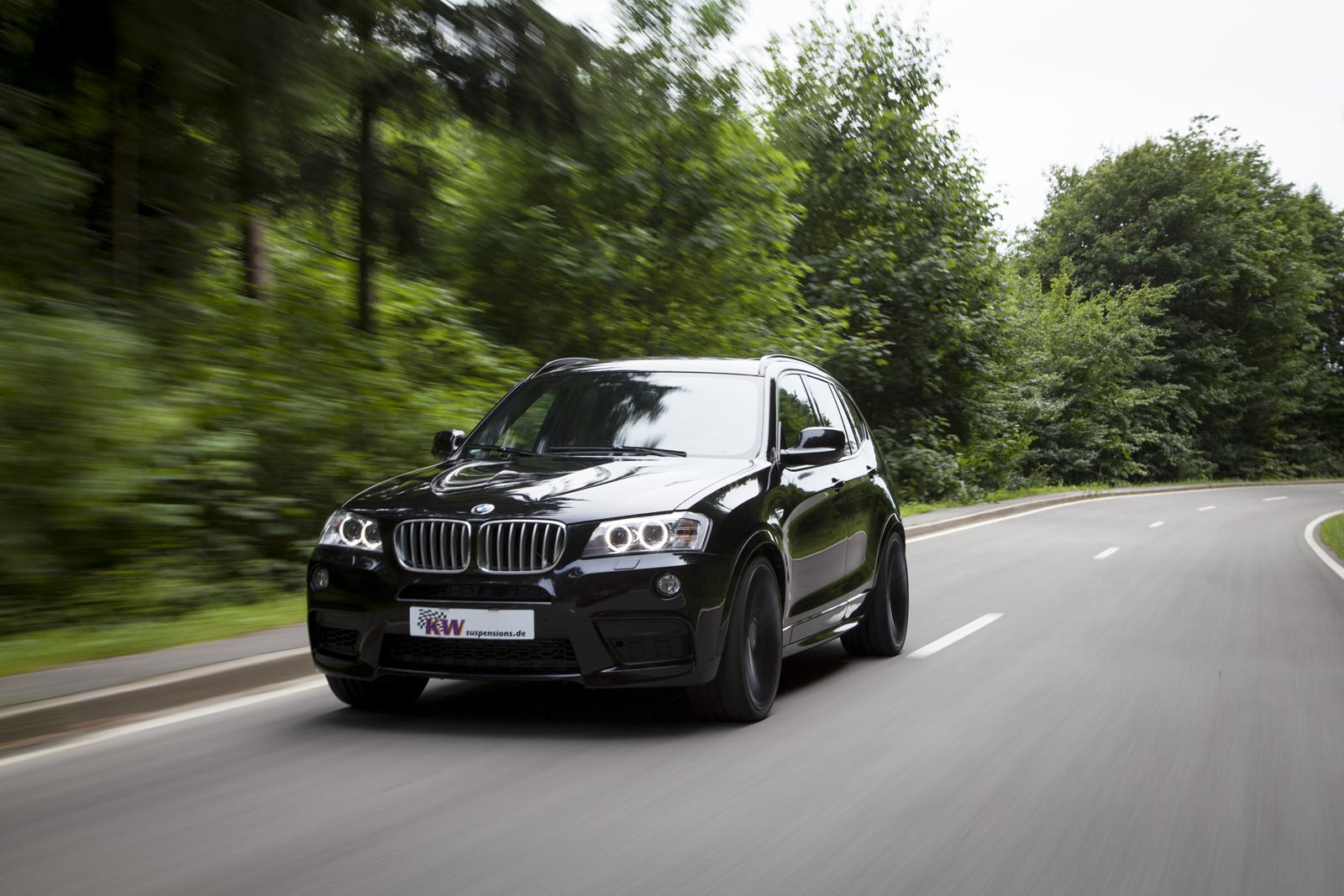 KW Coilover suspension V2 inox (incl. deactivation for electronic dampers) BMW X3 (F25) 09/2010-08/2017