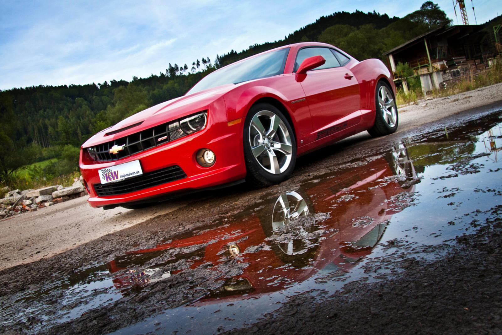 KW Coilover suspension V3 inox (incl. deactivation for electronic dampers) CHEVROLET CAMARO 02/2009-12/2015