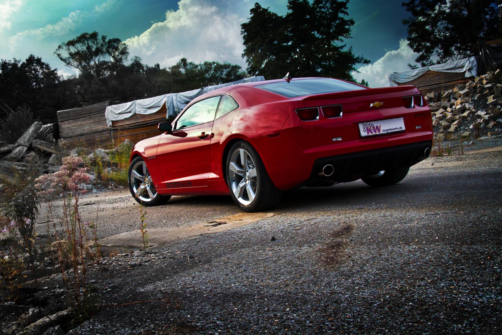 KW Coilover suspension V3 inox (incl. deactivation for electronic dampers) CHEVROLET CAMARO 02/2009-12/2015