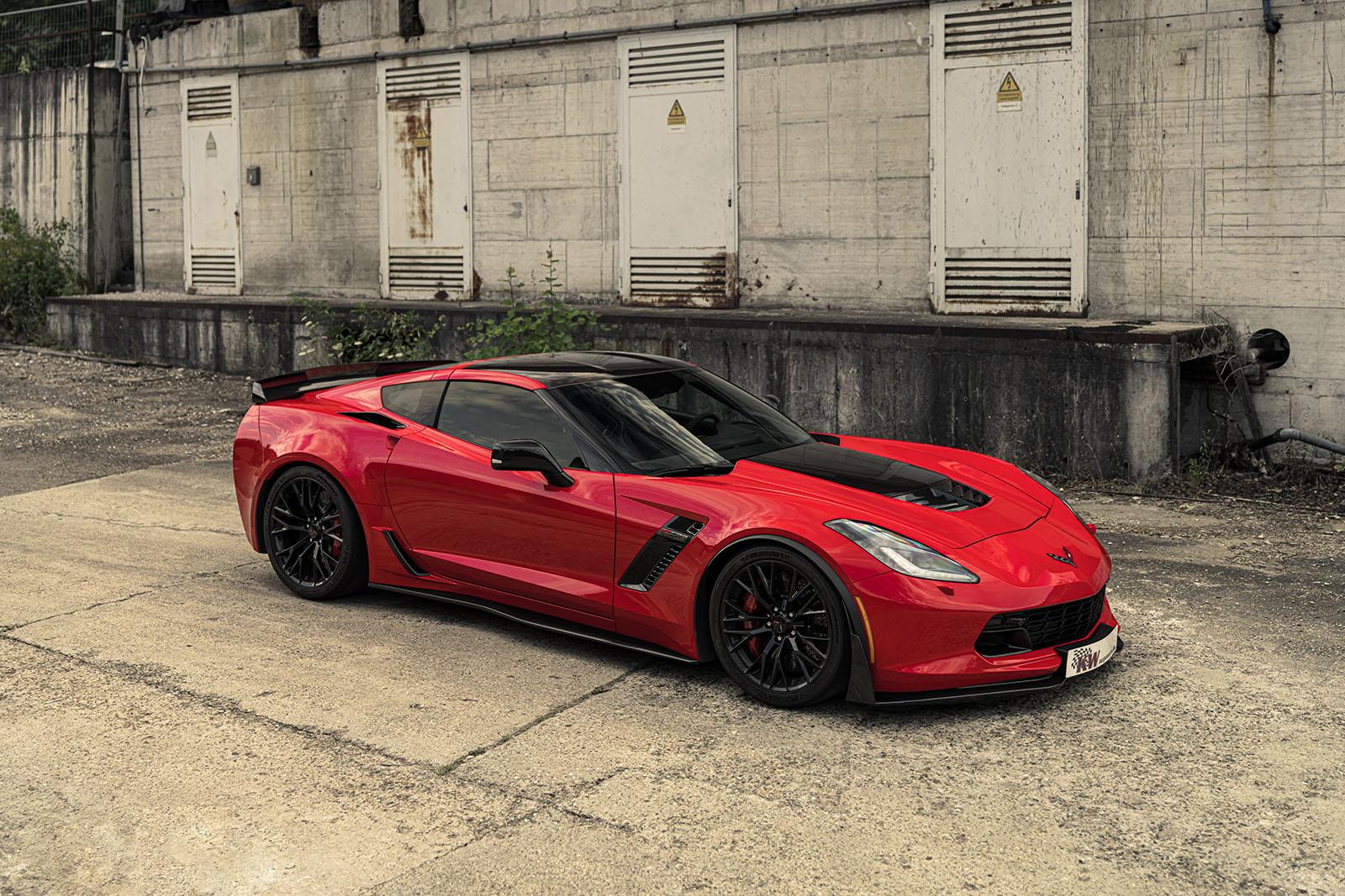 KW Coilover suspension V3 inox CHEVROLET CORVETTE (C7) 09/2013-