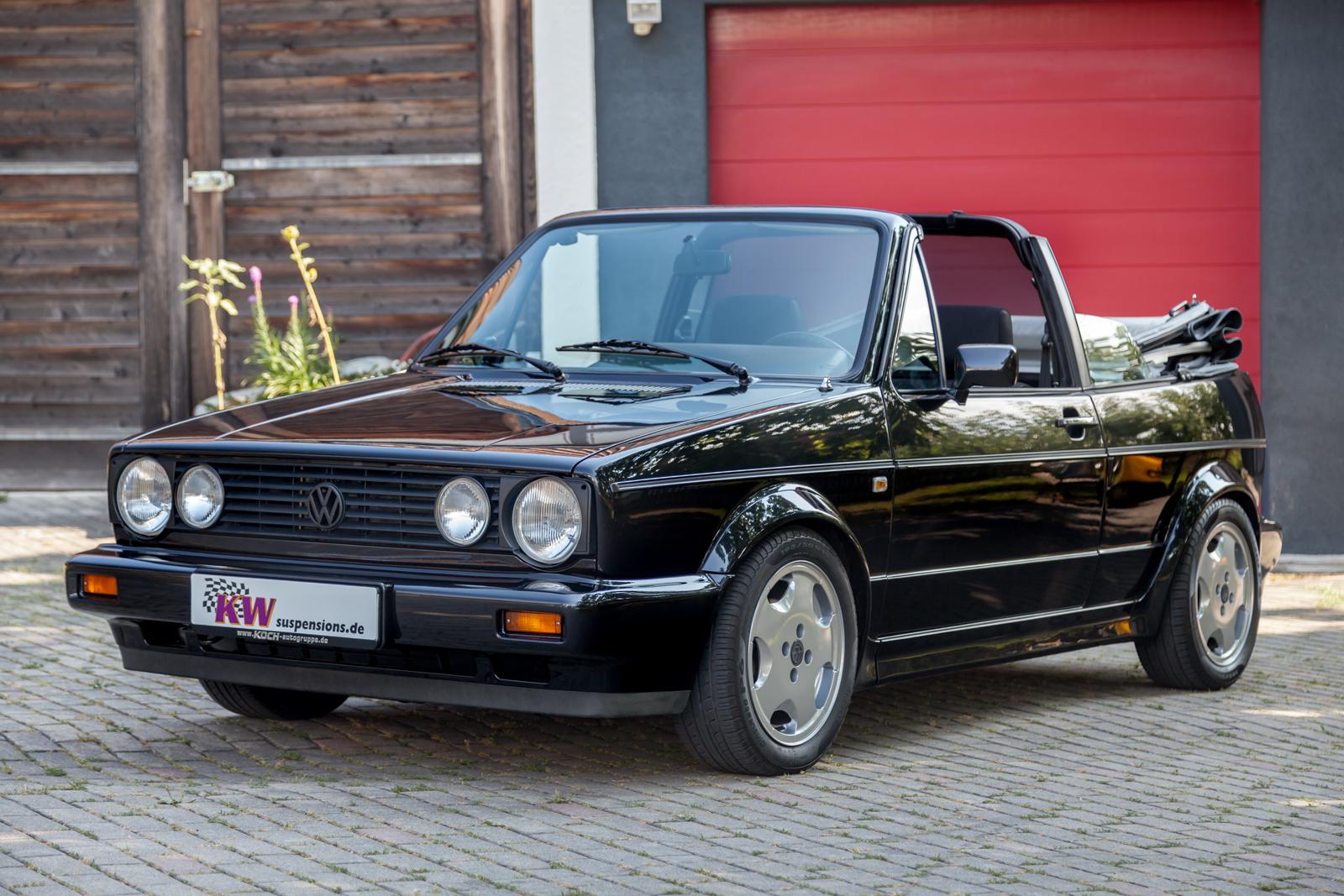 KW Coilover suspension V3 inox VW GOLF Cabriolet (155) 01/1979-08/1993