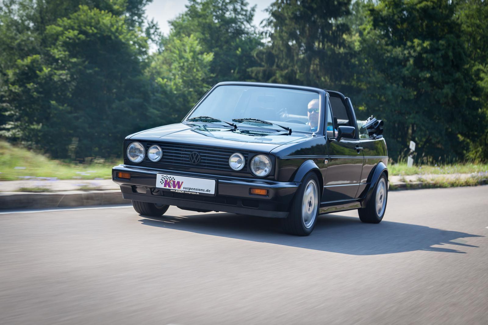 KW Coilover suspension V2 inox VW GOLF Cabriolet (155) 01/1979-08/1993