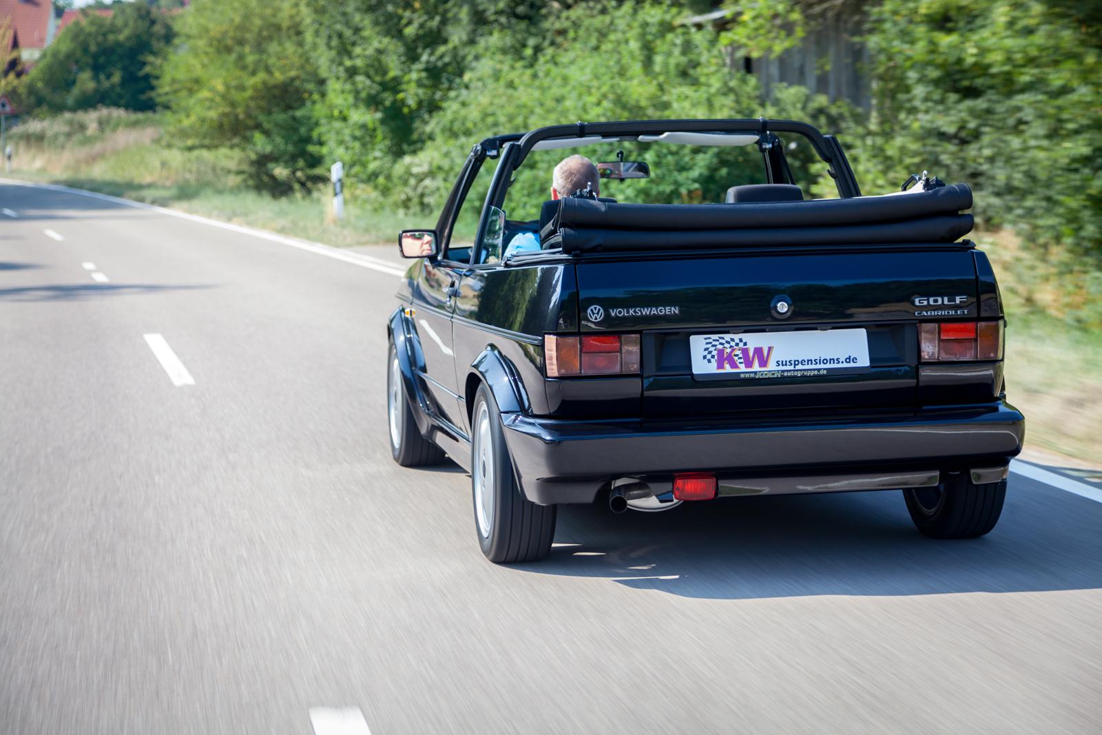 KW Coilover suspension V2 inox VW GOLF Cabriolet (155) 01/1979-08/1993