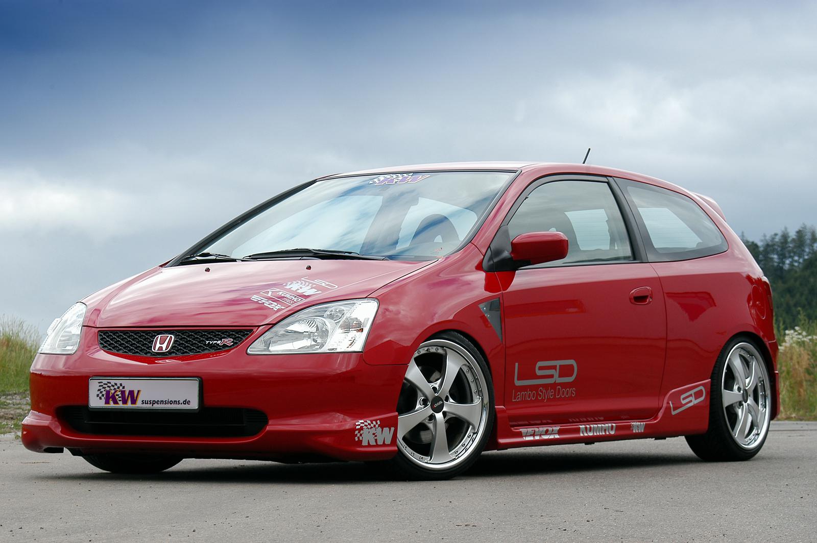 KW Coilover suspension V2 inox HONDA CIVIC VII Coupe (EM2) 02/2001-12/2005 (15250007)