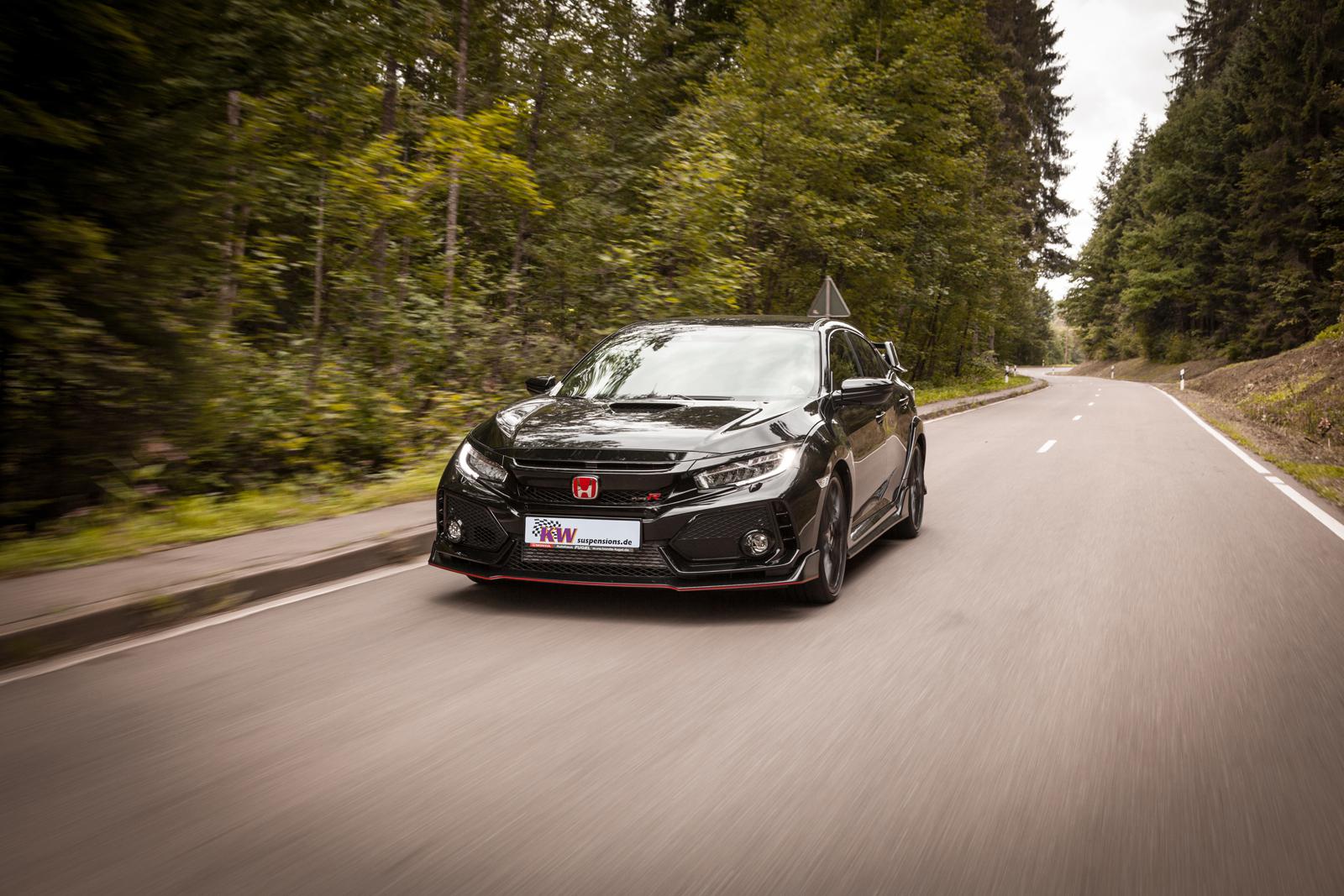 KW Coilover suspension V3 inox (incl. deactivation for electronic dampers) HONDA CIVIC X Hatchback (FC_, FK_) 09/2016-