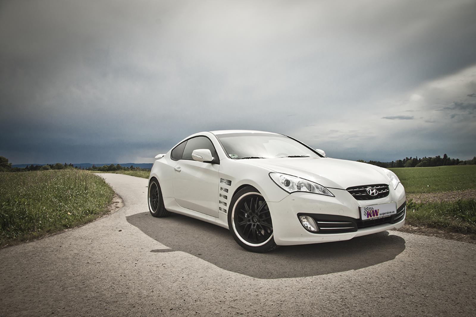 KW Coilover suspension V3 inox HYUNDAI GENESIS Coupe 01/2008-