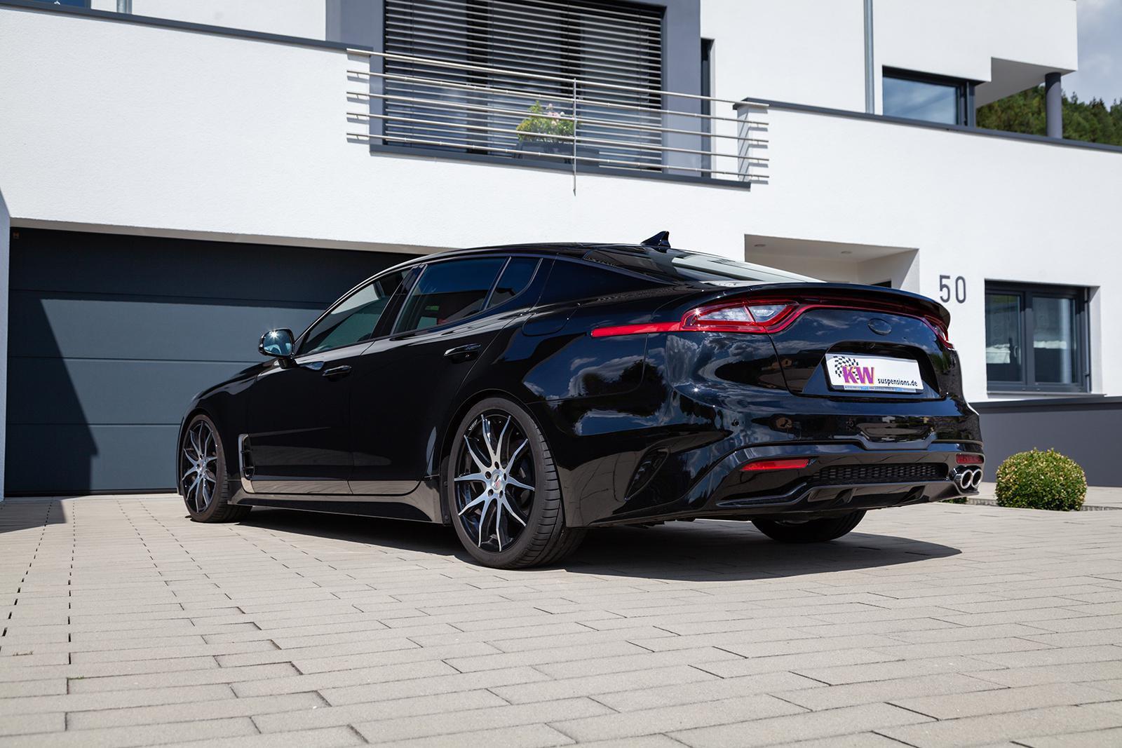 KW Coilover suspension V3 inox KIA STINGER (CK) 06/2017-