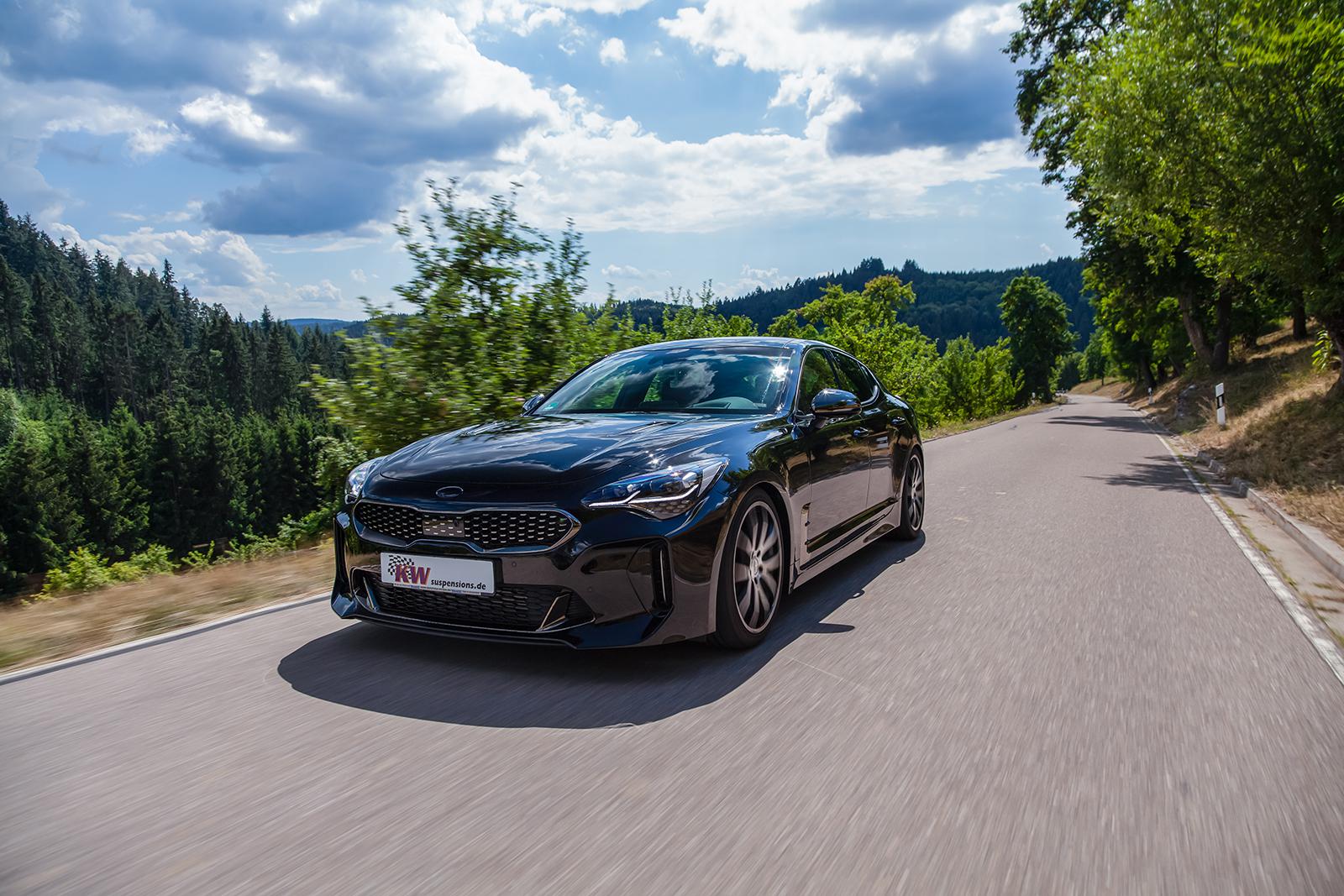 KW Coilover suspension V3 inox KIA STINGER (CK) 06/2017-