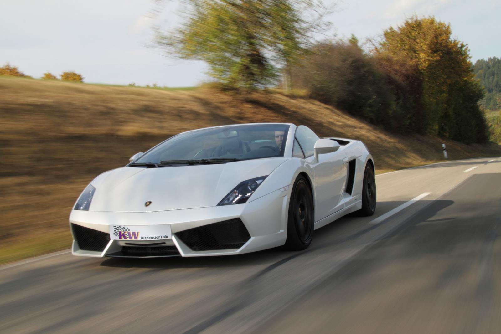 KW Coilover suspension V3 aluminium LAMBORGHINI GALLARDO SPYDER 08/2005-