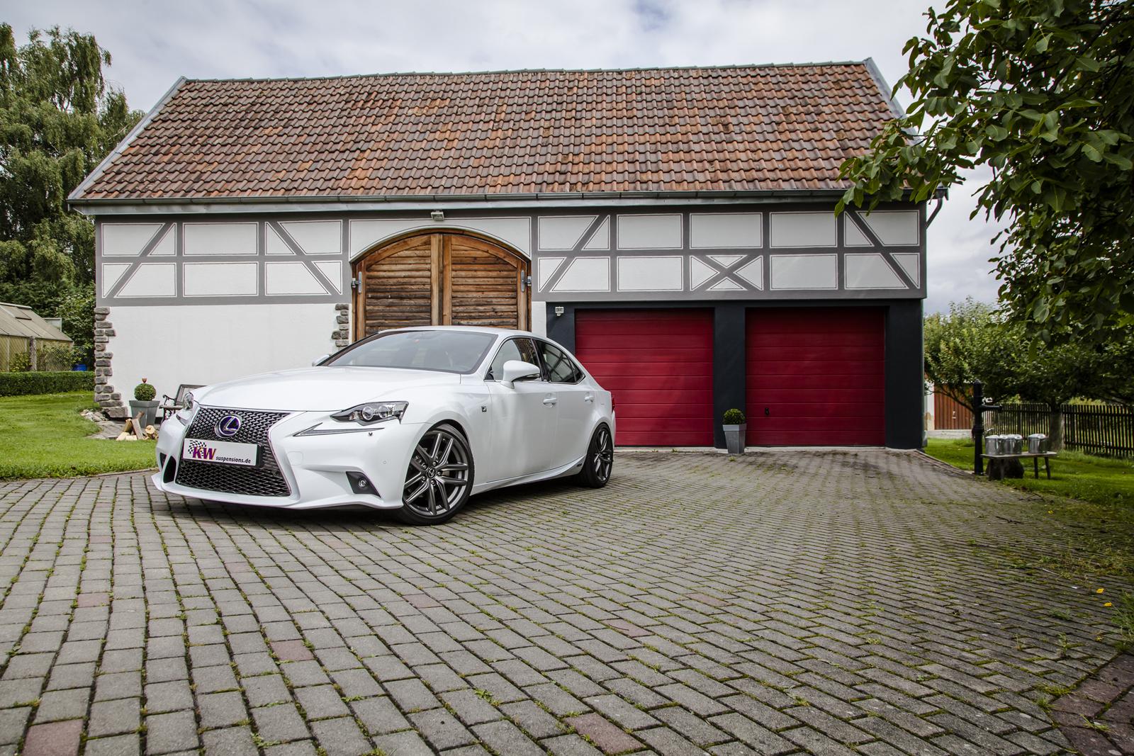 KW Coilover suspension V3 inox LEXUS IS III (_E3_) 04/2013-