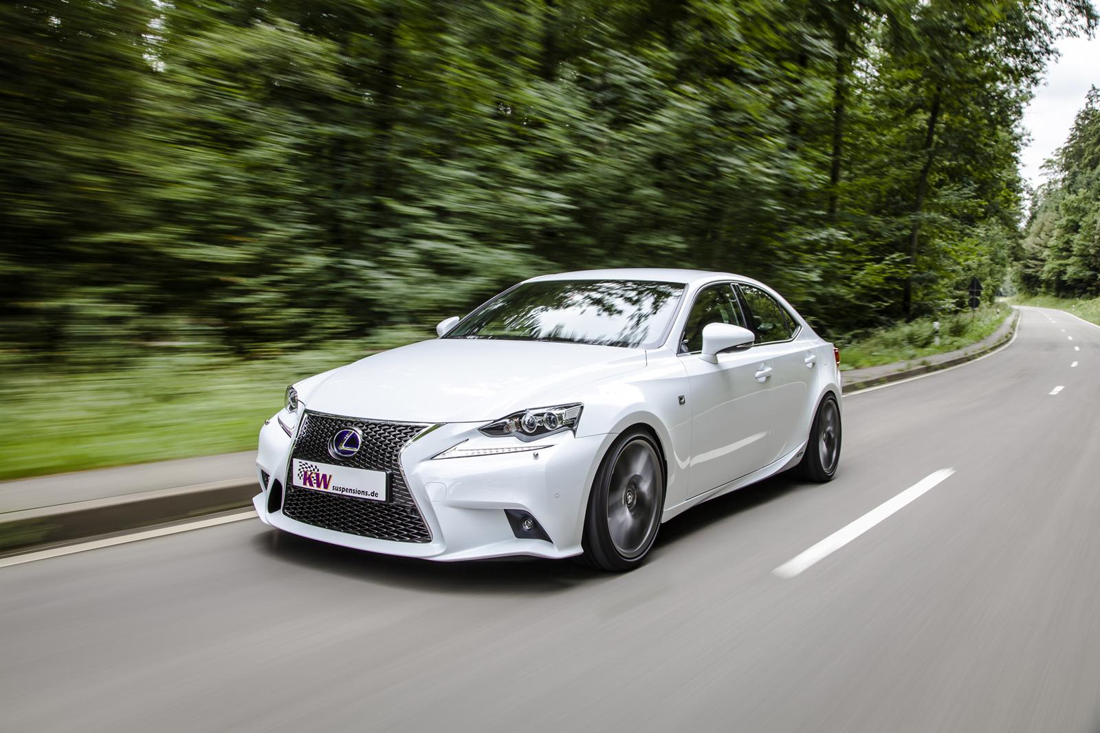 KW Coilover suspension V3 inox LEXUS IS III (_E3_) 04/2013-