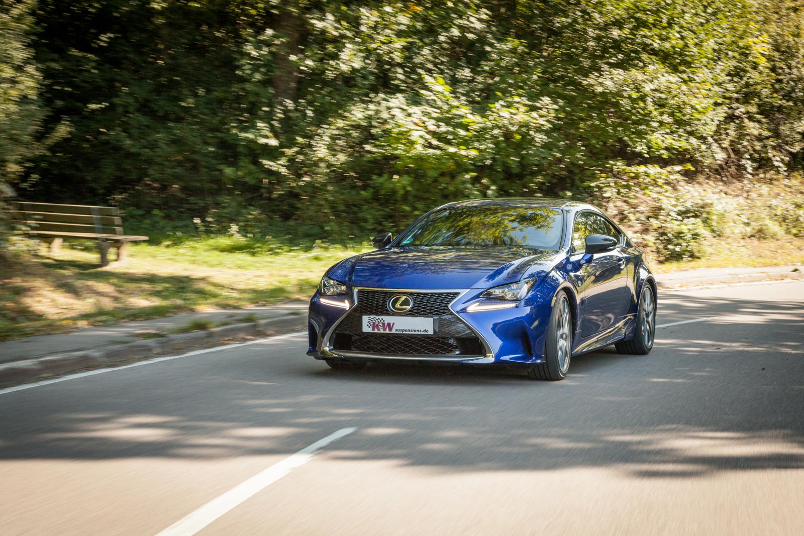 KW Coilover suspension V3 inox LEXUS RC (_C1_) 08/2014- (35257007)