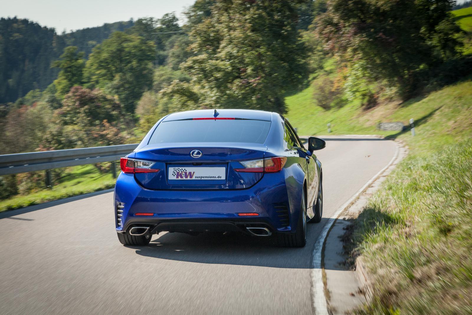KW Coilover suspension V3 inox LEXUS RC (_C1_) 08/2014- (35257007)