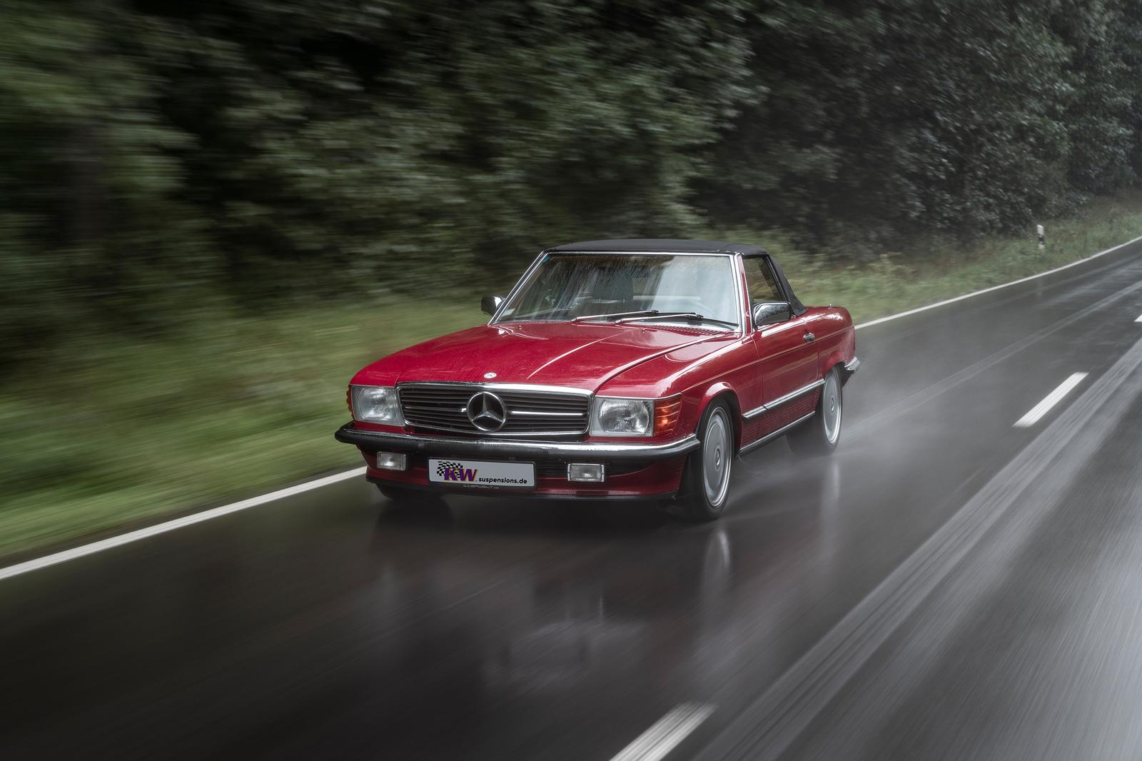 KW Coilover suspension V3 inox MERCEDES-BENZ SL Coupe (C107) 01/1972-08/1985