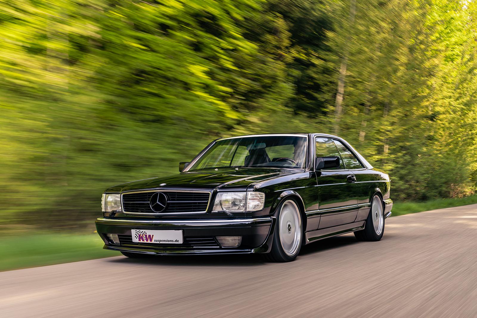 KW Coilover suspension V3 inox for Mercedes-Benz S-Class (W126) 126, 126032, 126024, 126025 10/1979-06/1991