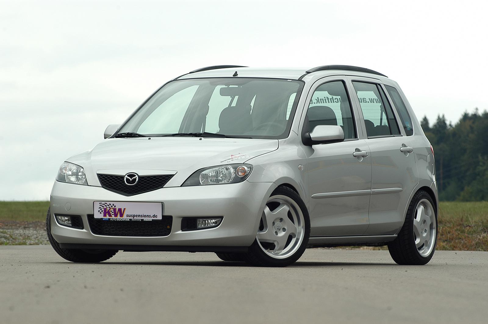 KW Coilover suspension V1 inox MAZDA 2 (DY) 02/2003-06/2007