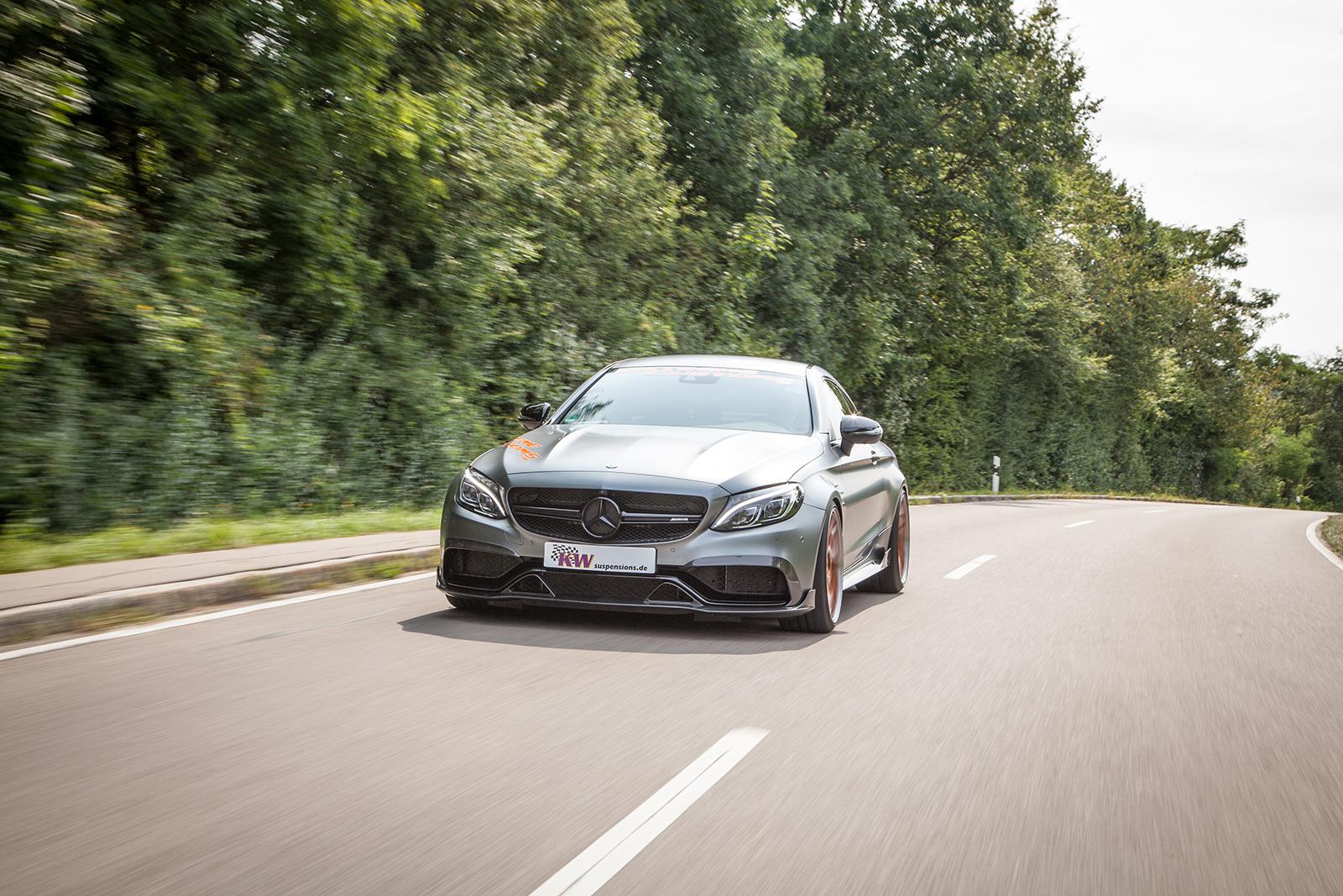 KW Coilover suspension V3 inox MERCEDES-BENZ C-CLASS Coupe (C205) 10/2015-