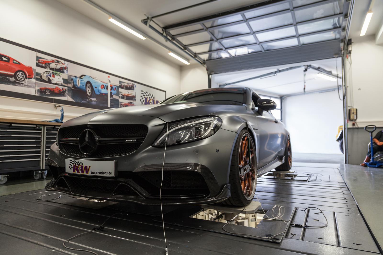 KW Coilover suspension V3 inox MERCEDES-BENZ C-CLASS Coupe (C205) 10/2015-