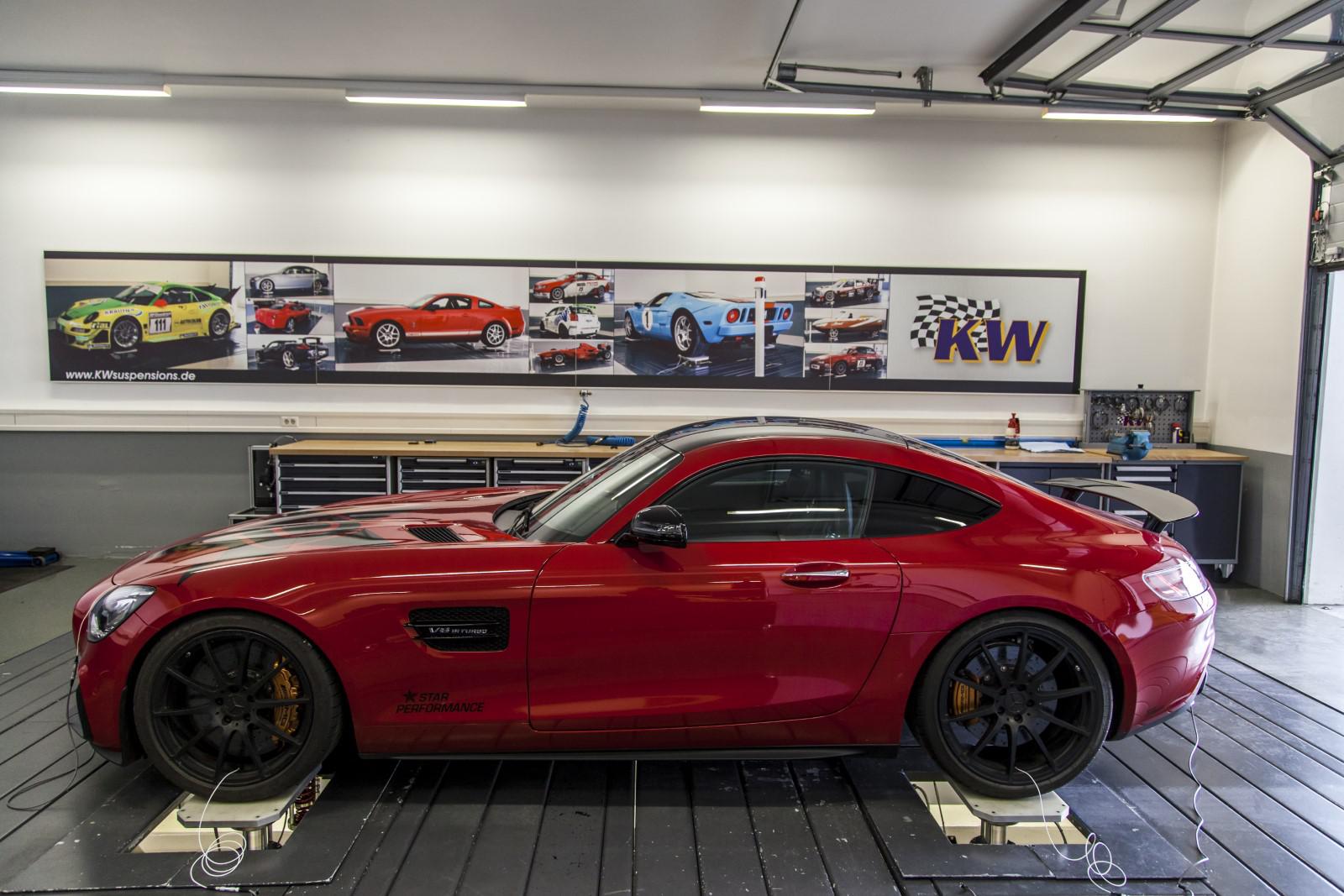 KW Coilover suspension V3 aluminium (incl. deactivation for electronic dampers) MERCEDES-BENZ AMG GT (C190) 10/2014-