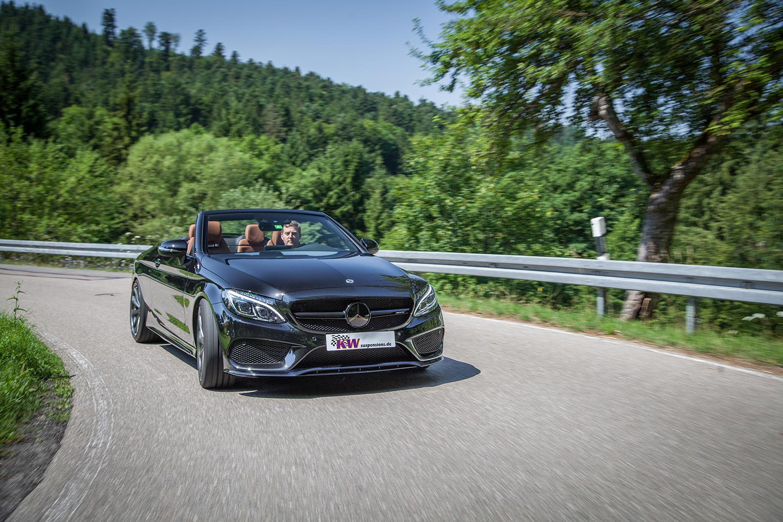 KW Coilover suspension V3 inox (incl. deactivation for electronic dampers) MERCEDES-BENZ C-CLASS T-Model (S205) 09/2014-