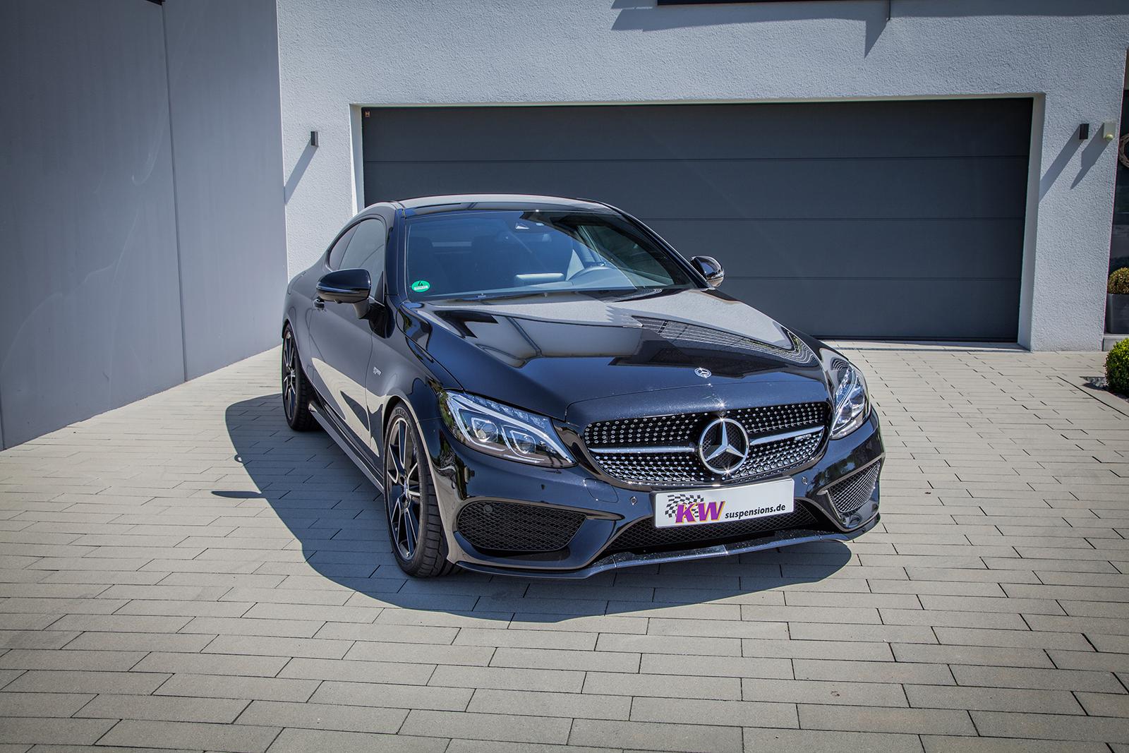 KW Coilover suspension V3 inox (incl. deactivation for electronic dampers) MERCEDES-BENZ C-CLASS (W205) 07/2013-