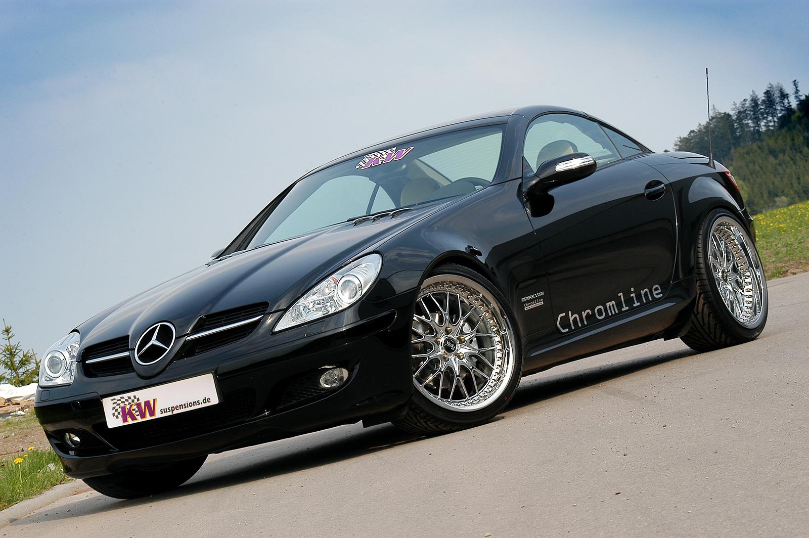 KW Coilover suspension V1 inox MERCEDES-BENZ SLK (R171) 03/2004-12/2011