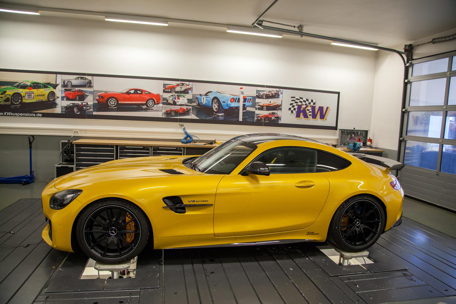 KW HLS 2 Coilover kit V4 w. HLS 2 Hydraulic Lift System