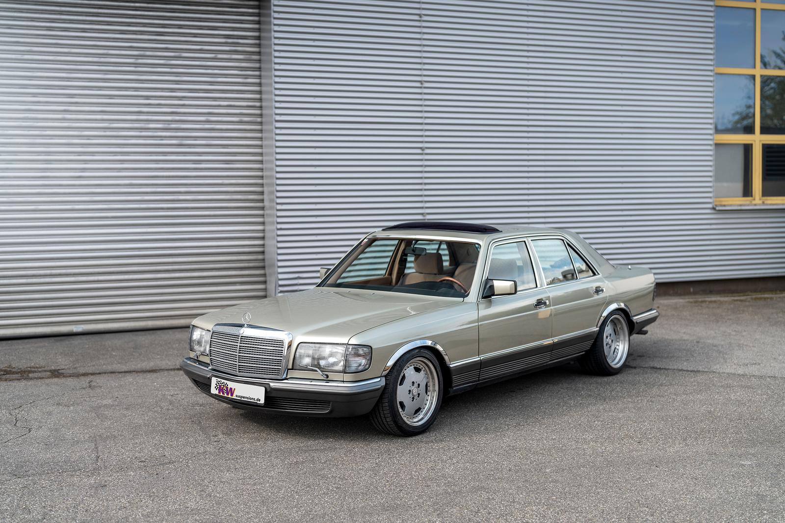 KW Coilover suspension V3 inox Classic Line for W126 Coupe