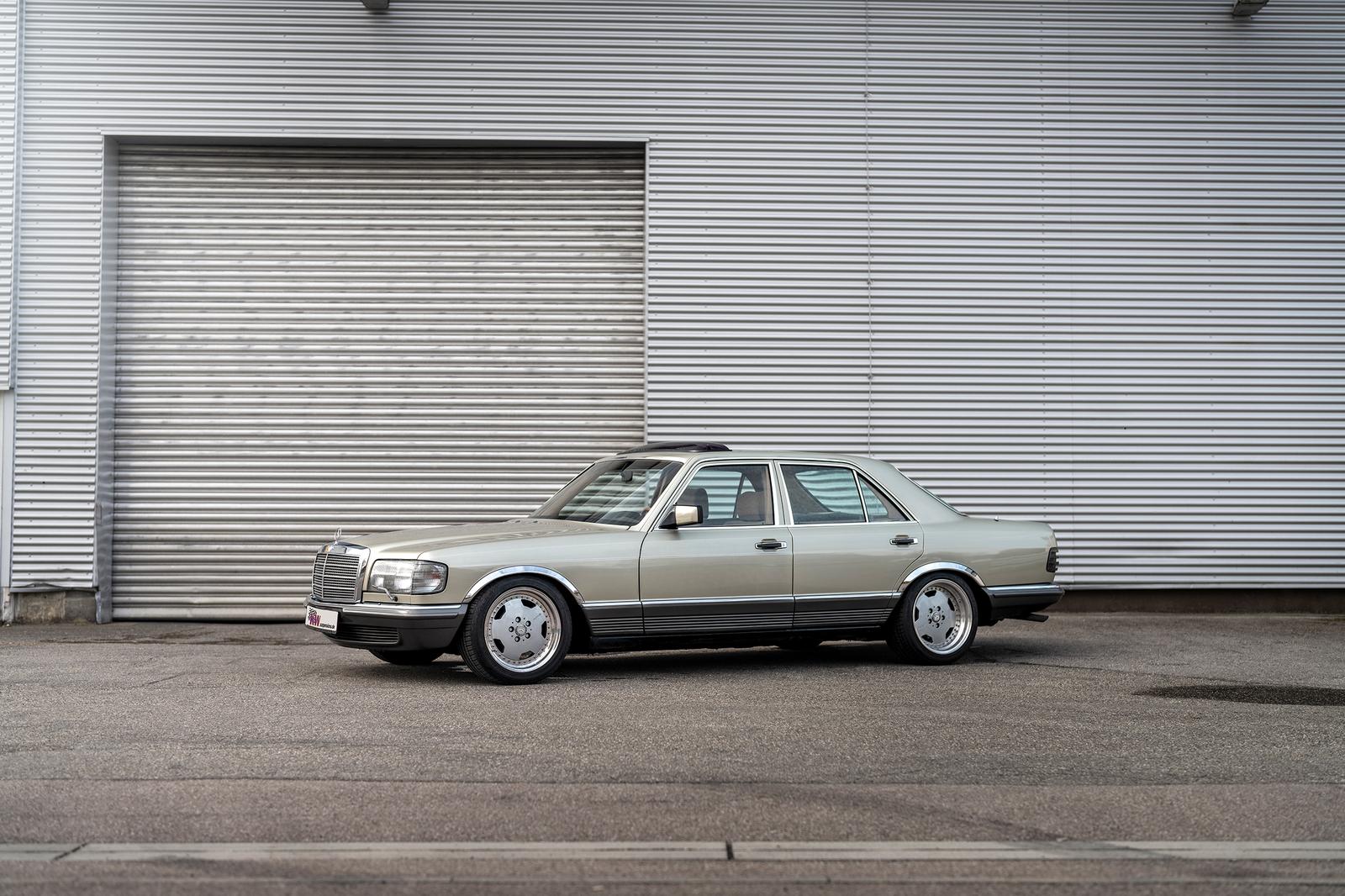 KW Coilover suspension V3 inox Classic Line for W126 Coupe