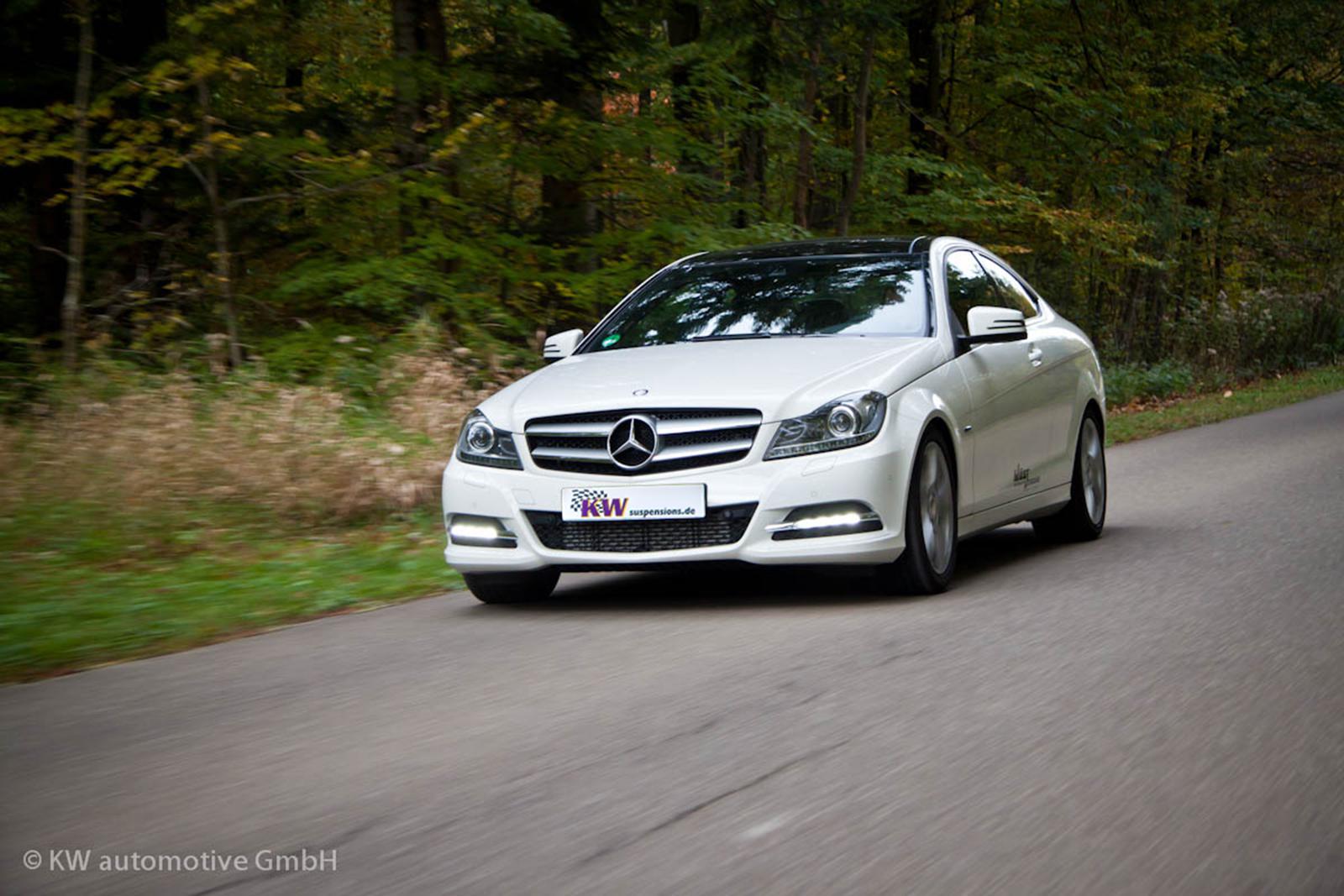 KW Coilover suspension V3 inox (incl. deactivation for electronic dampers) MERCEDES-BENZ C-CLASS Coupe (C204) 01/2011- (35225054)