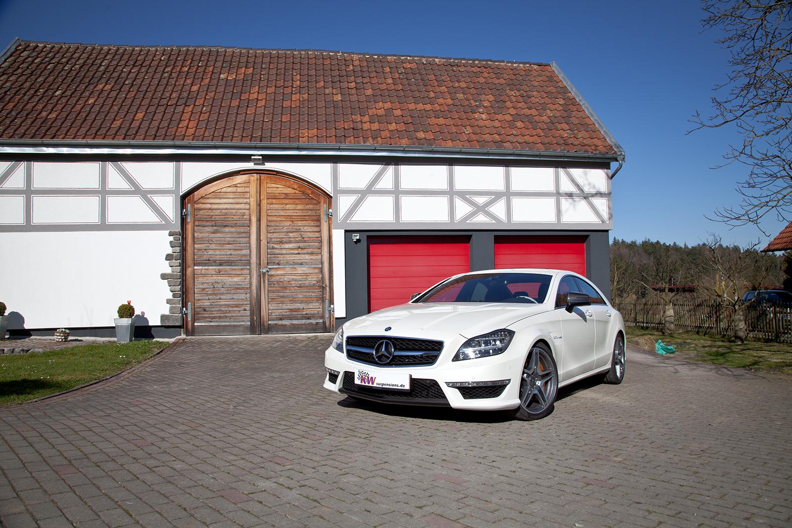 KW Coilover suspension V3 inox MERCEDES-BENZ CLS Shooting Brake (X218) 10/2012-12/2017 (3522500Q)