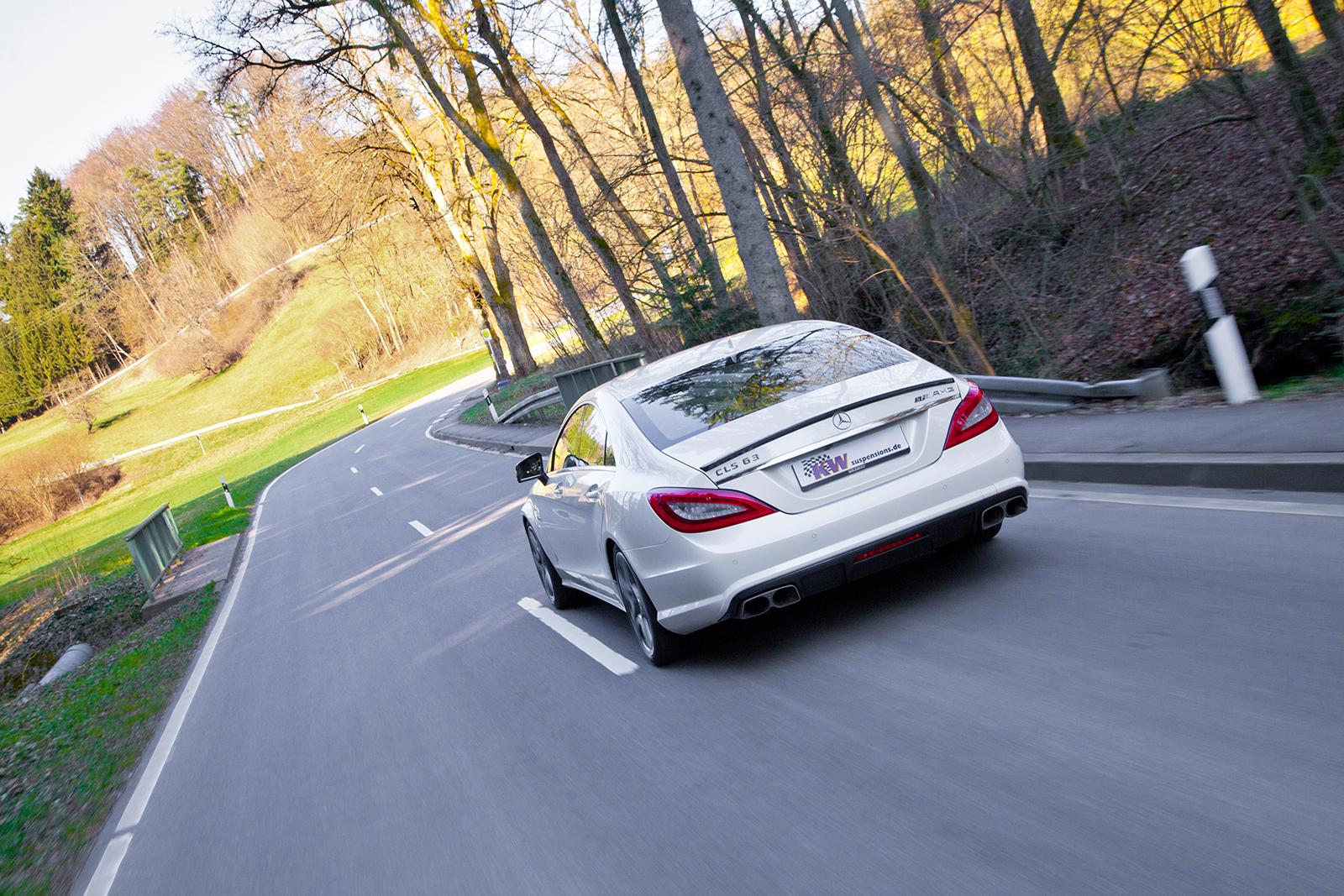 KW Coilover suspension V3 inox MERCEDES-BENZ CLS Shooting Brake (X218) 10/2012-12/2017 (3522500Q)