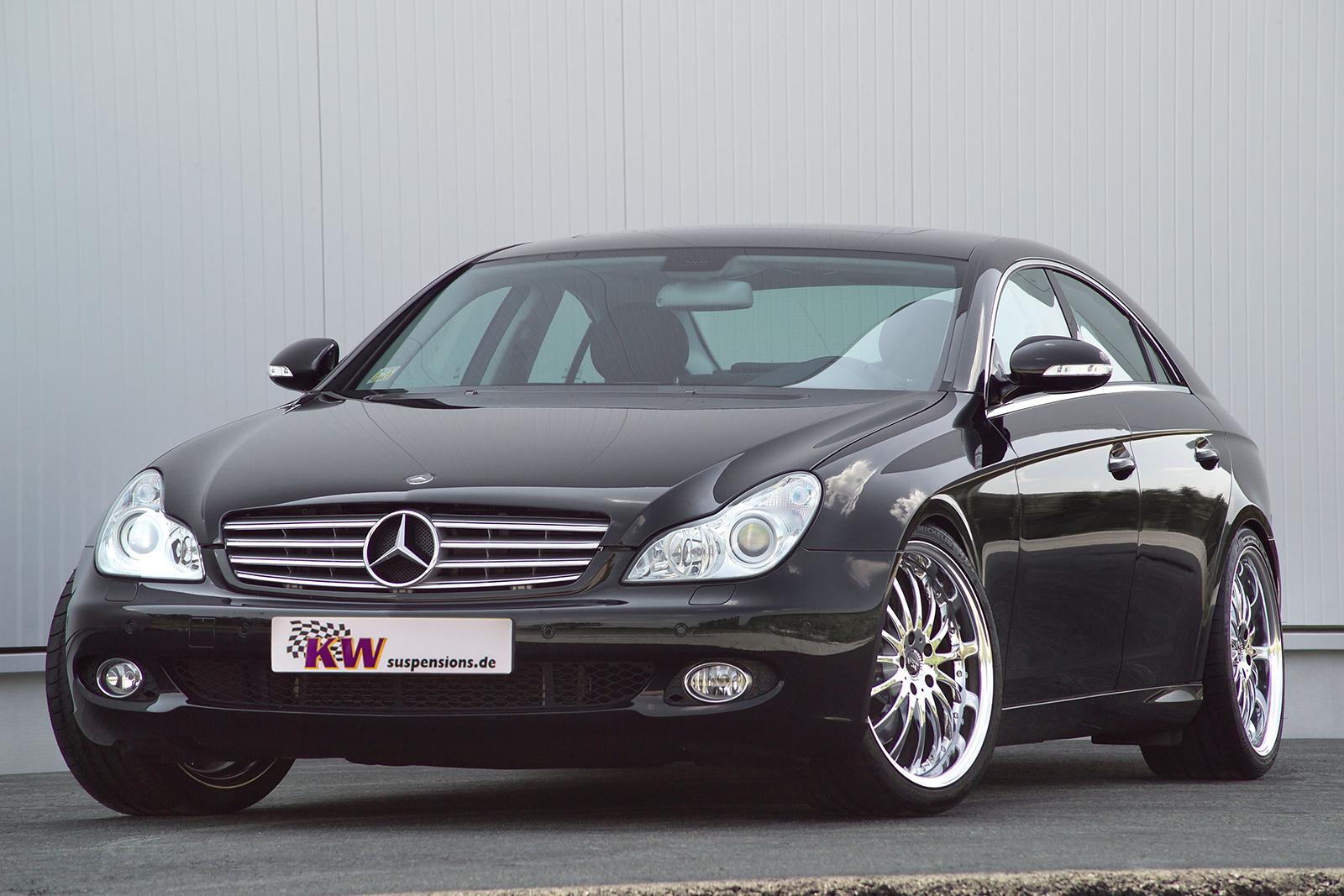 KW Coilover suspension V2 inox MERCEDES-BENZ CLS (C219) 10/2004-02/2011