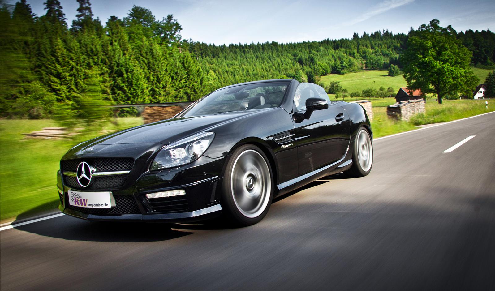 KW Coilover suspension V3 inox MERCEDES-BENZ SLC (R172) 01/2016-
