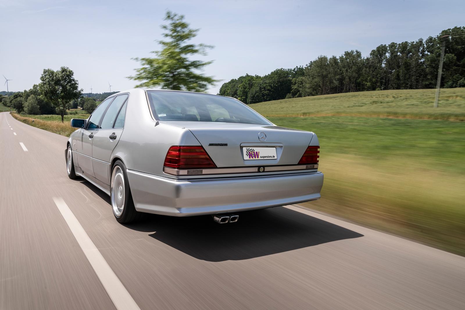 KW Coilover suspension V3 inox for Mercedes-Benz S-Class (W140) 140