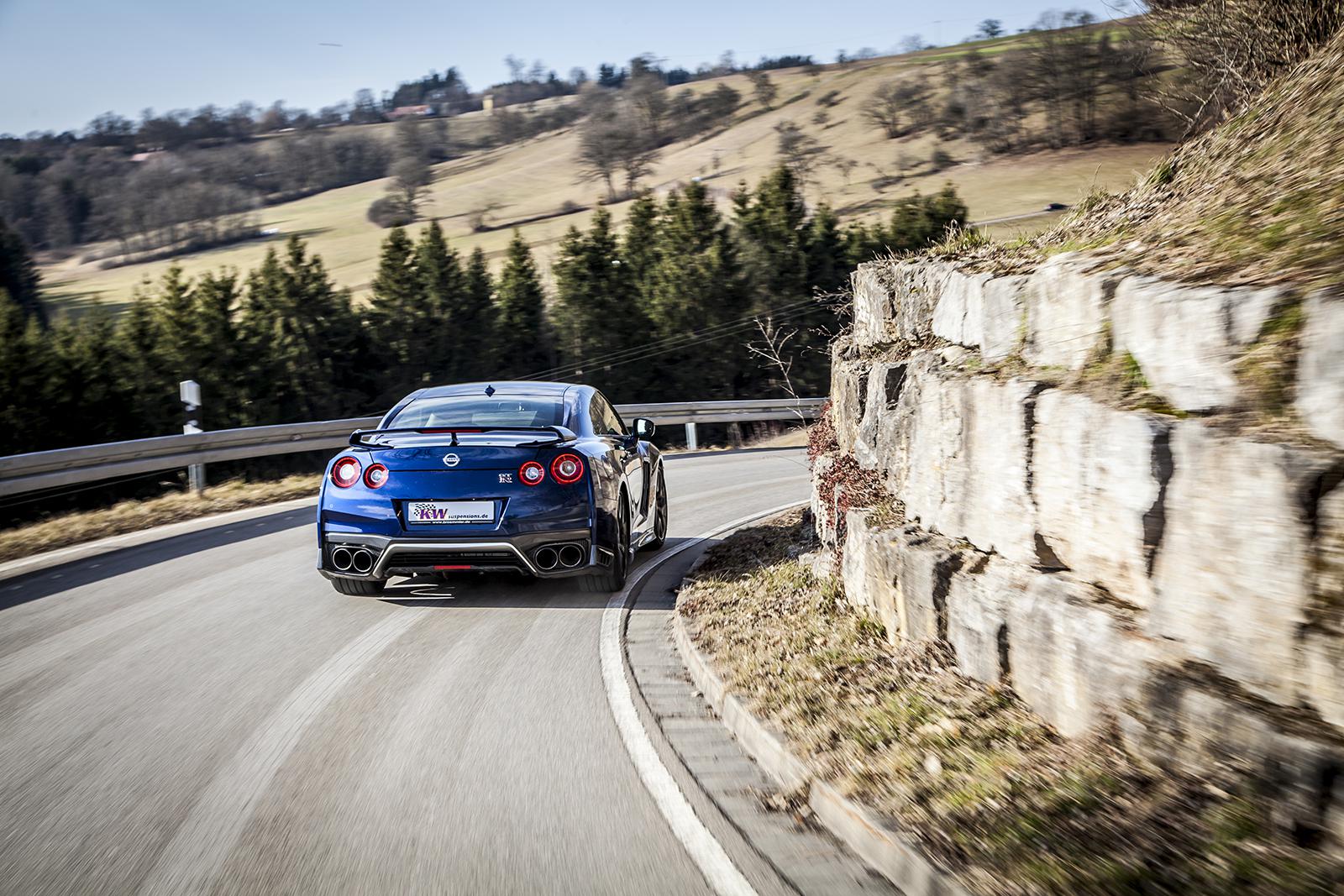 KW Coilover suspension V3 inox (incl. deactivation for electronic dampers) NISSAN GT-R (R35) 12/2007-