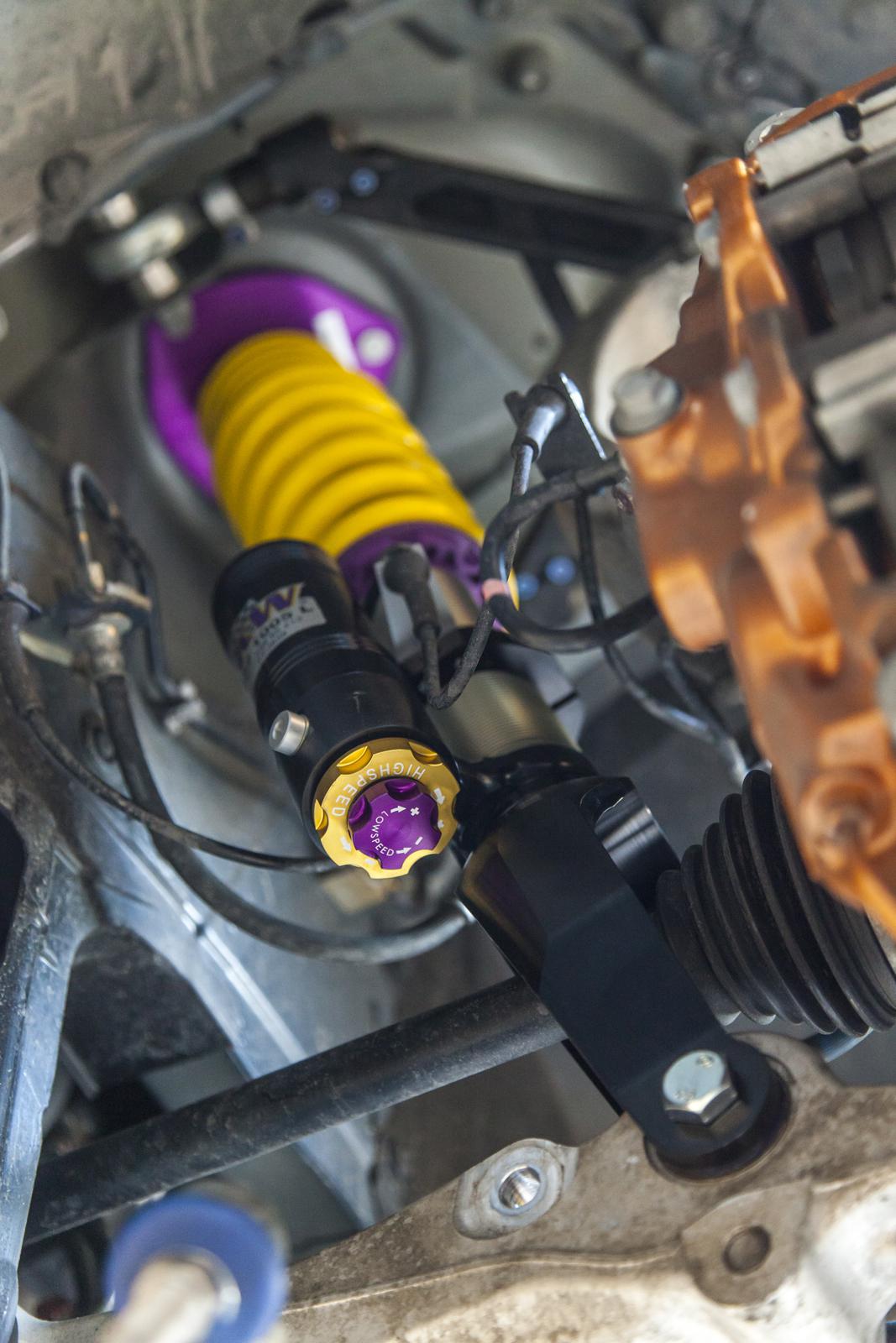 KW Coilover suspension V3 inox NISSAN GT-R (R35) 12/2007-