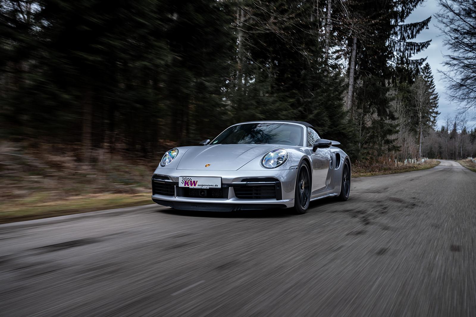 KW Coilover suspension V4 (incl. deactivation for electronic dampers) PORSCHE 911 (992) 11/2018- (3A771090)