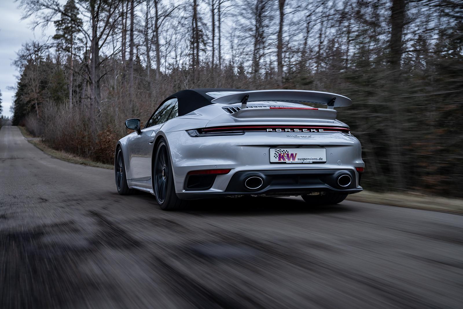 KW Coilover suspension V4 (incl. deactivation for electronic dampers) PORSCHE 911 (992) 11/2018- (3A771090)