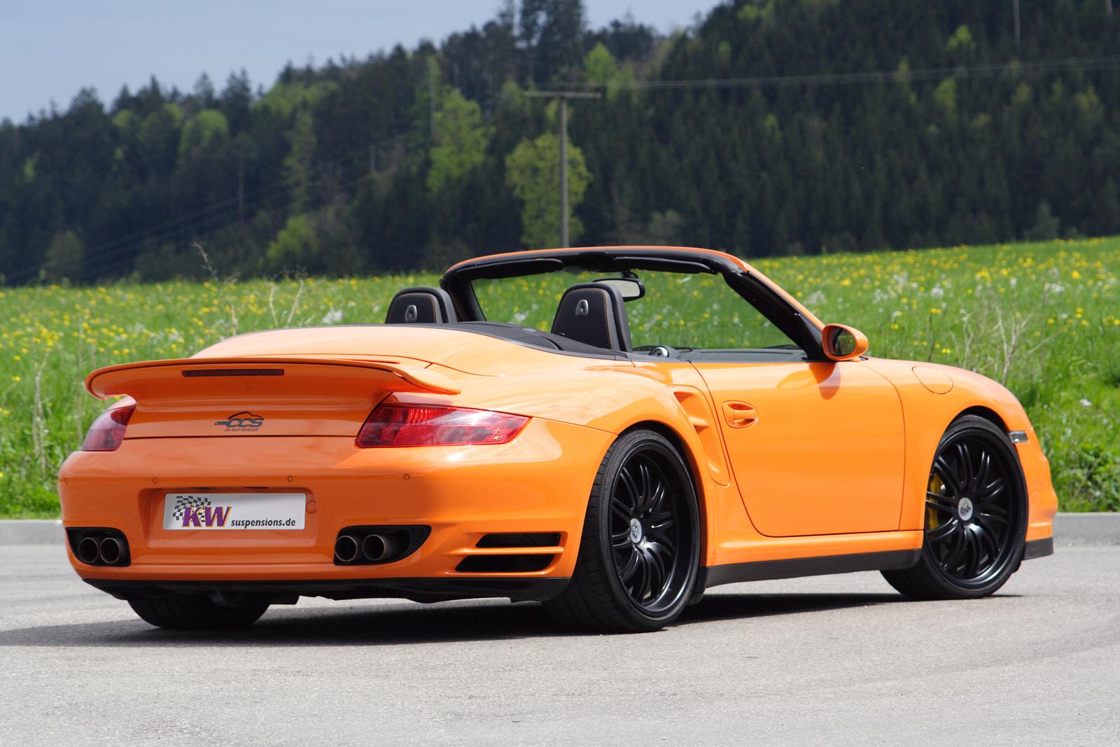 KW Coilover suspension V3 inox PORSCHE 911 Convertible (997) 04/2005-12/2012 (35271037)