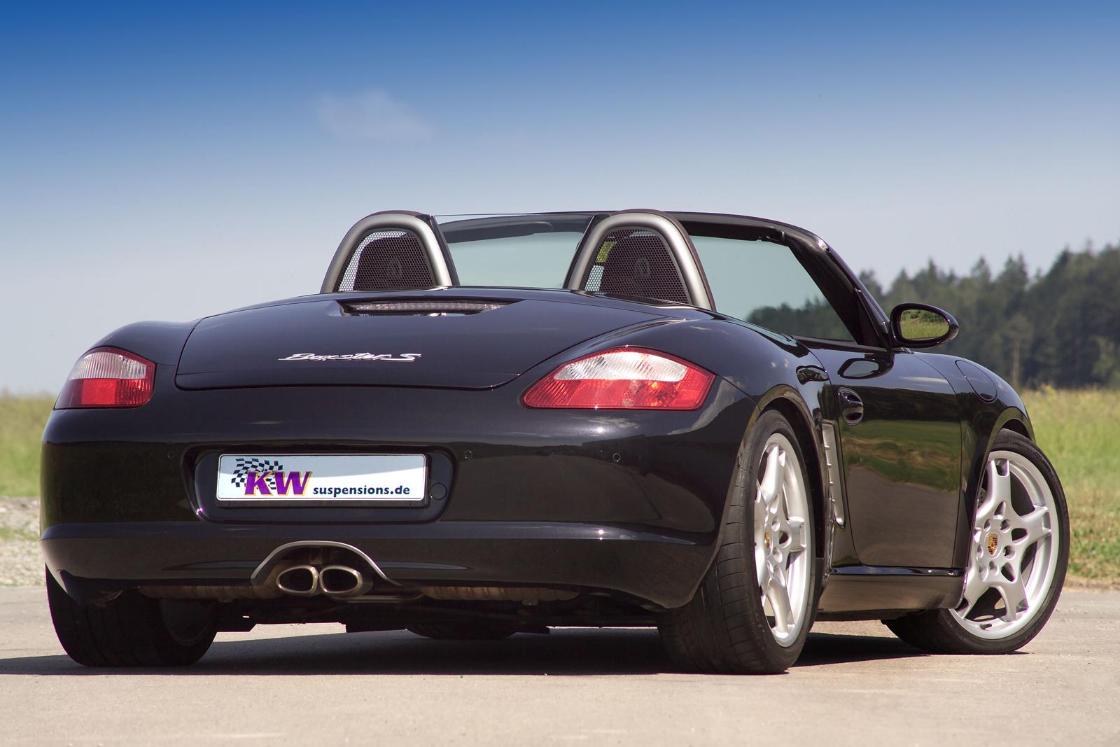 KW Coilover suspension V1 inox PORSCHE CAYMAN (987) 11/2005-12/2013
