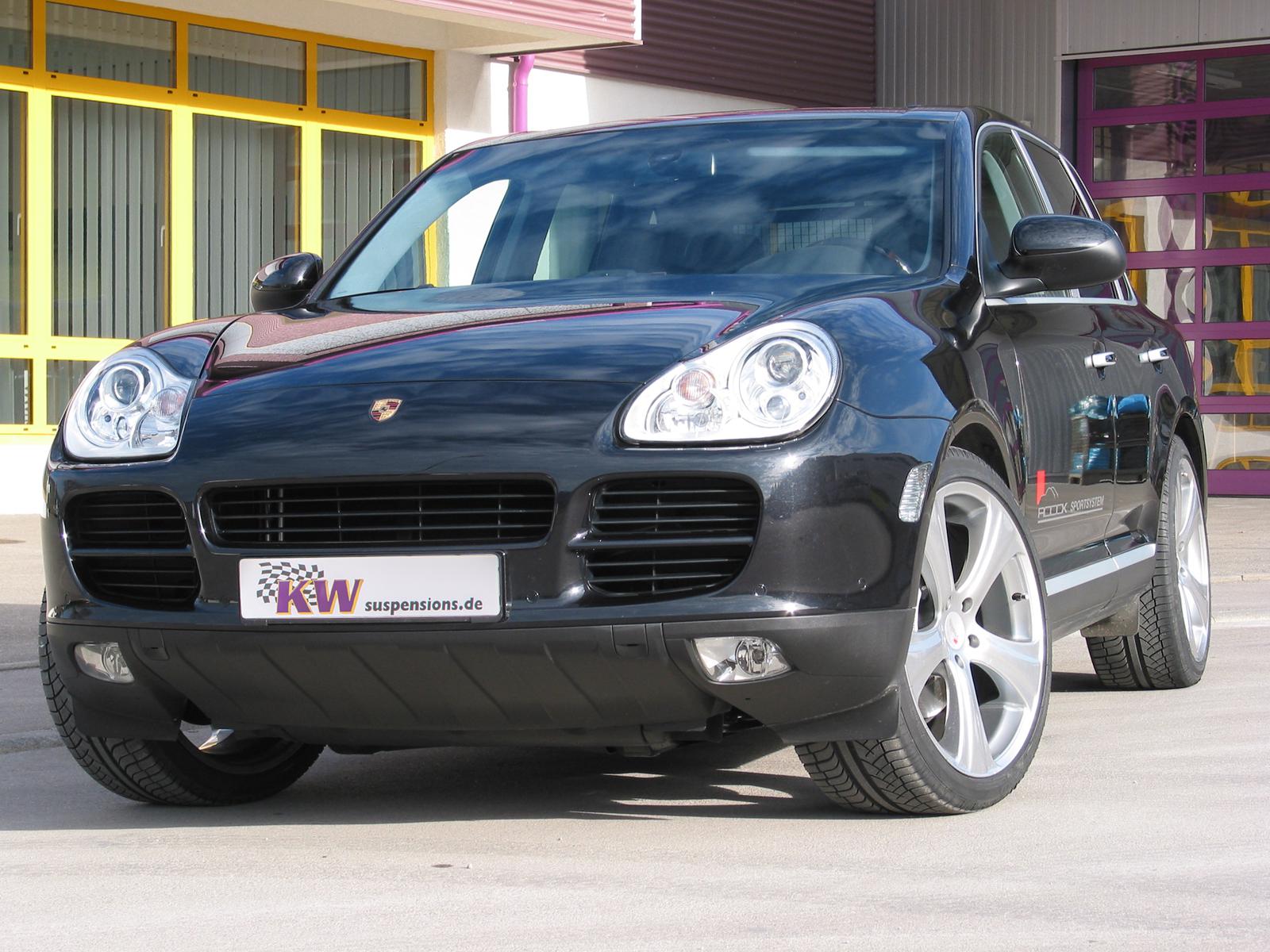 KW Coilover suspension V3 inox (incl. deactivation for electronic dampers) PORSCHE CAYENNE (9PA) 09/2002-12/2010