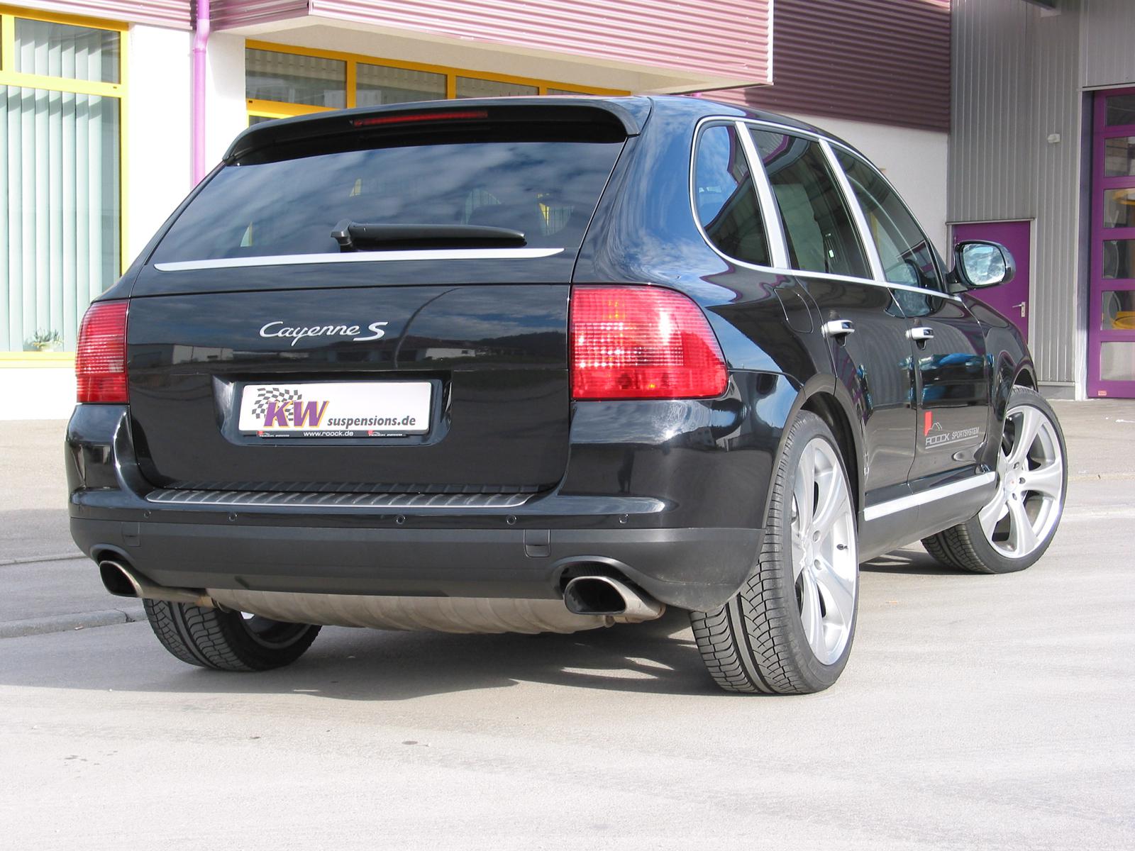 KW Coilover suspension V3 inox (incl. deactivation for electronic dampers) PORSCHE CAYENNE (9PA) 09/2002-12/2010