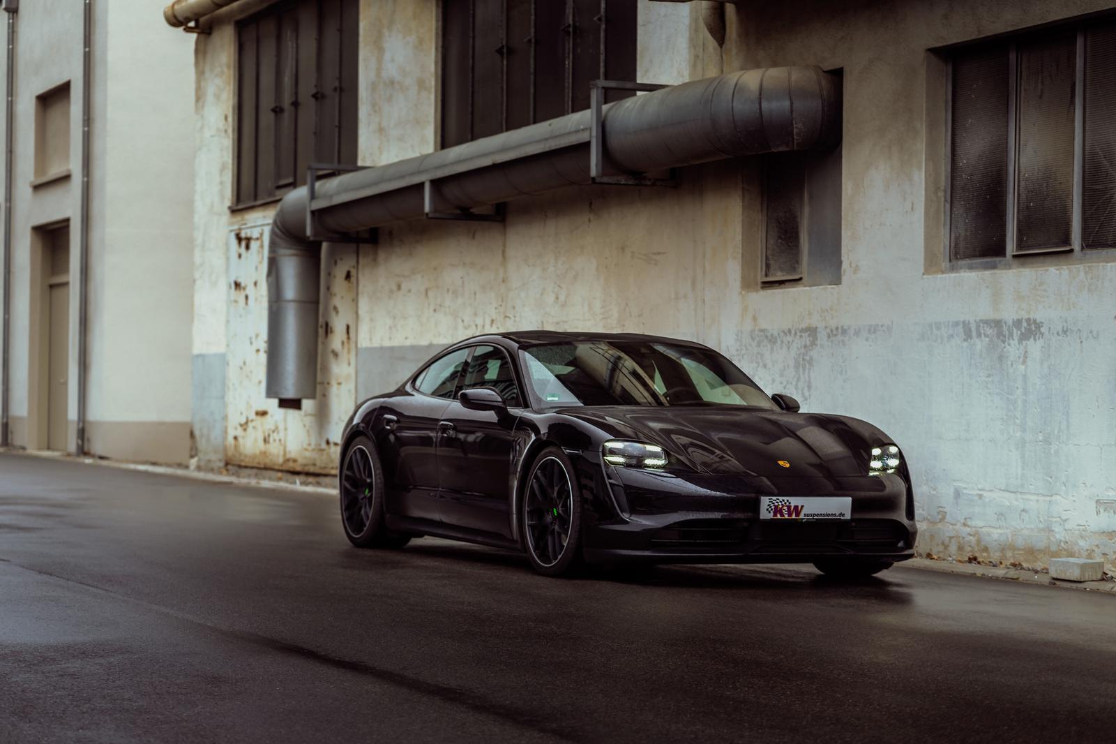 KW Coilover suspension V4 (incl. deactivation for electronic dampers) PORSCHE TAYCAN (Y1A) 05/2019-